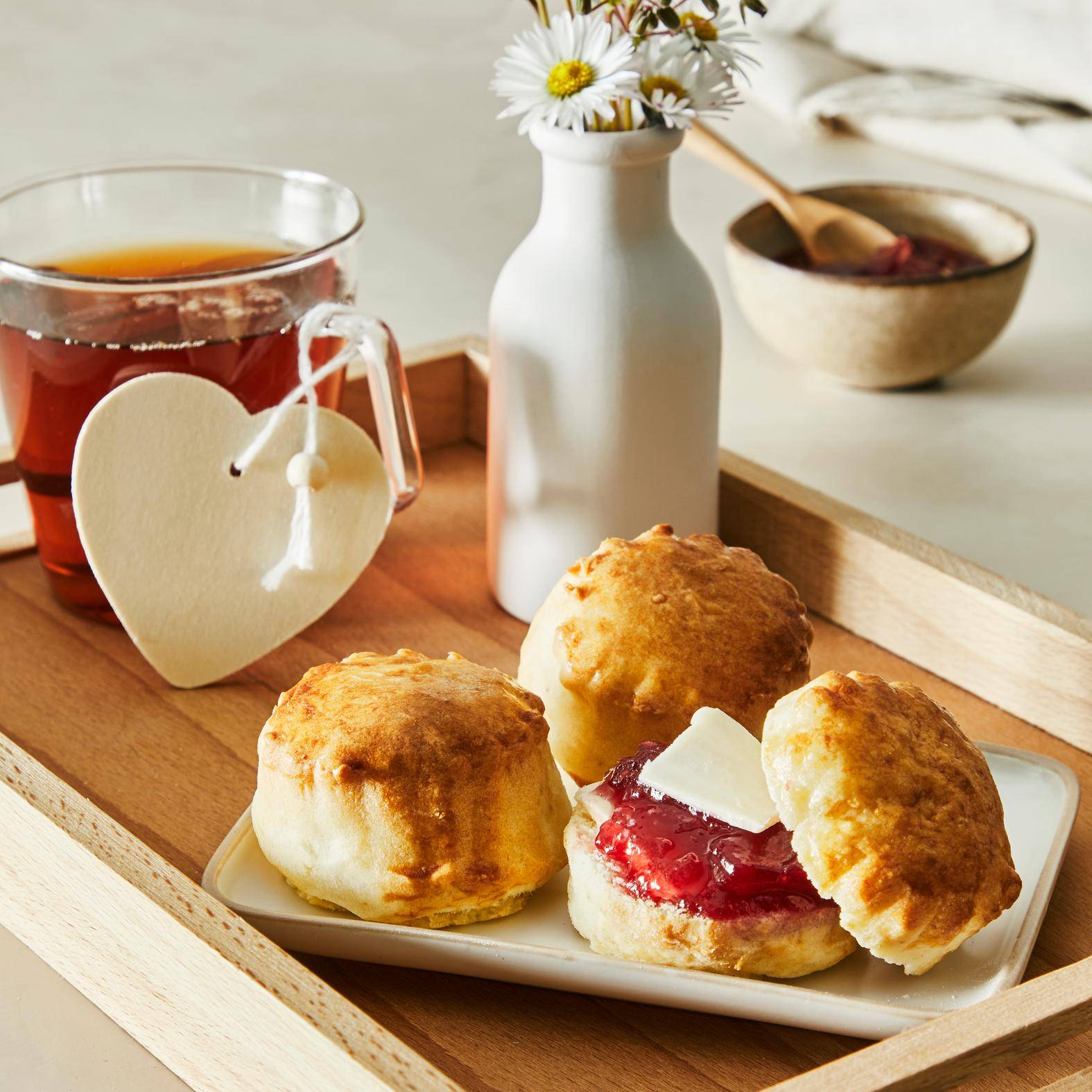 Engelse scones - Recepten Easy Fry Mega | Tefal