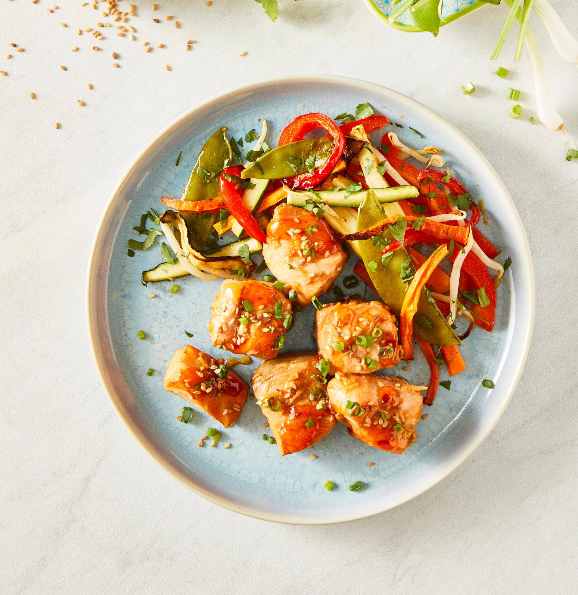 Zalm op Thaïse wijze - Recepten Easy Fry XL Surface | Tefal