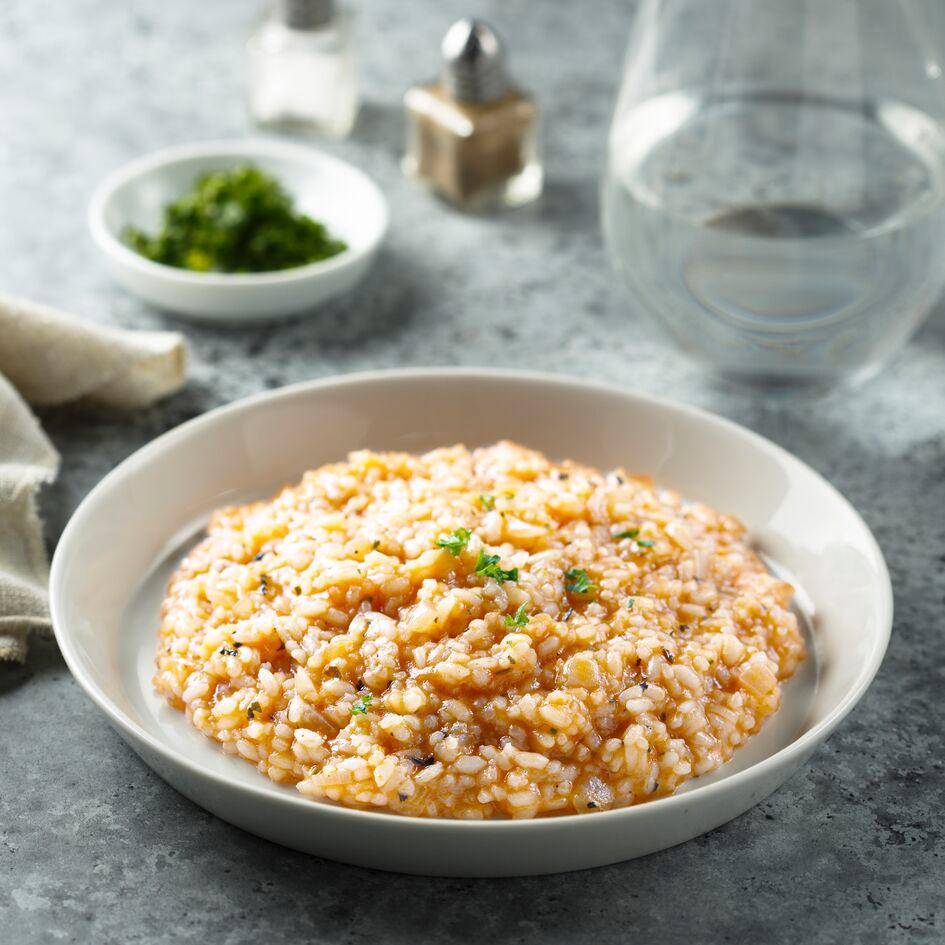 Vegetarische orzo met zongedroogde tomaten - Recepten Perfectmix Cook | Tefal