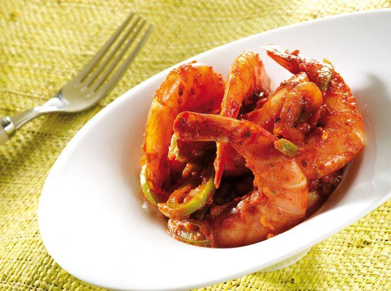 Pittige creoolse garnalen - Recepten Actifry Original 1kg | Tefal