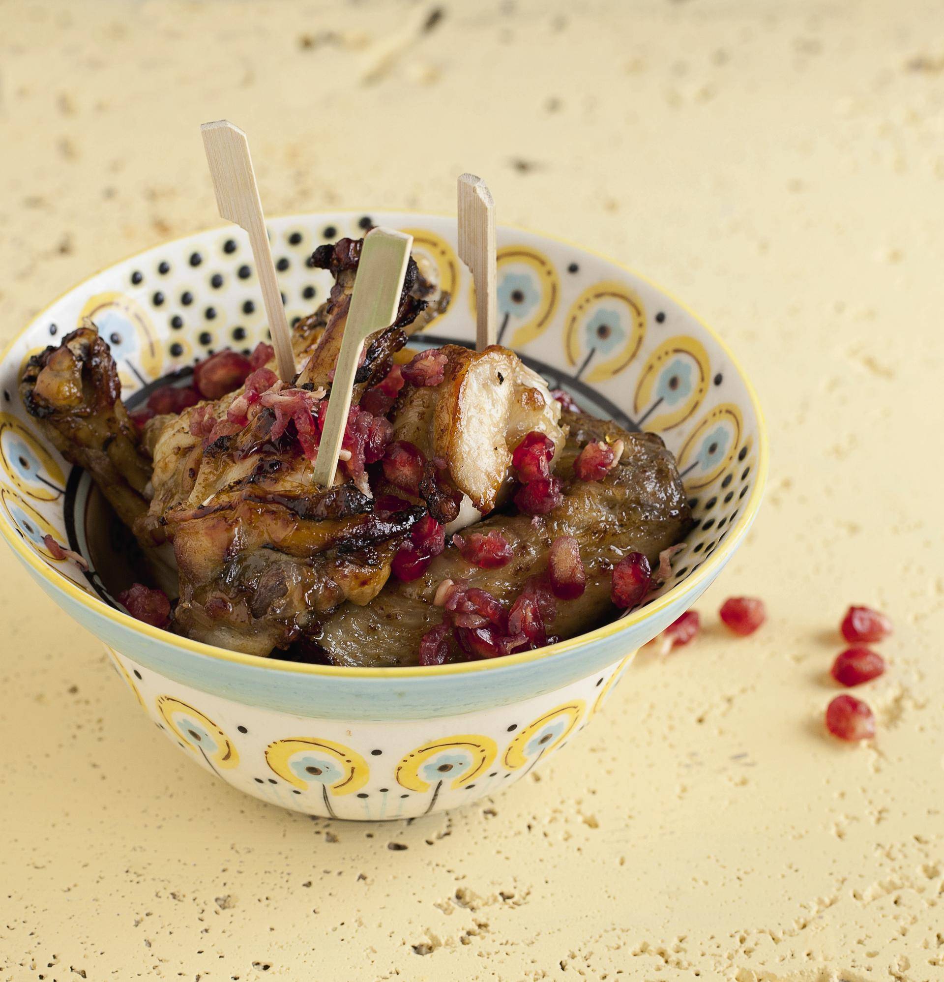 Kippenvleugeltjes met granaatappel - Recepten Actifry Mini - 0.6kg | Tefal