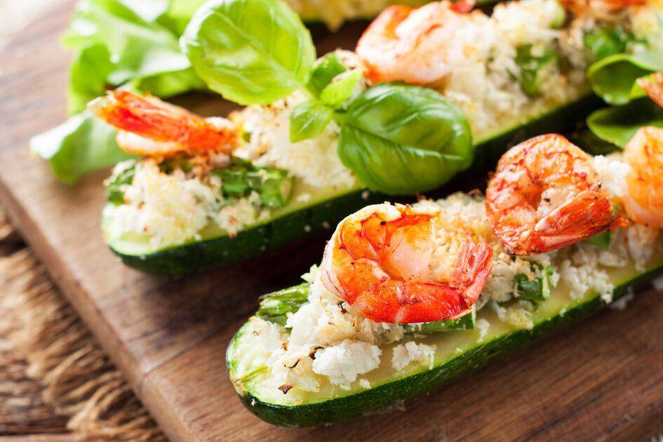 Gevulde courgette met bloemkoolrijst - Recepten Perfectmix + | Tefal
