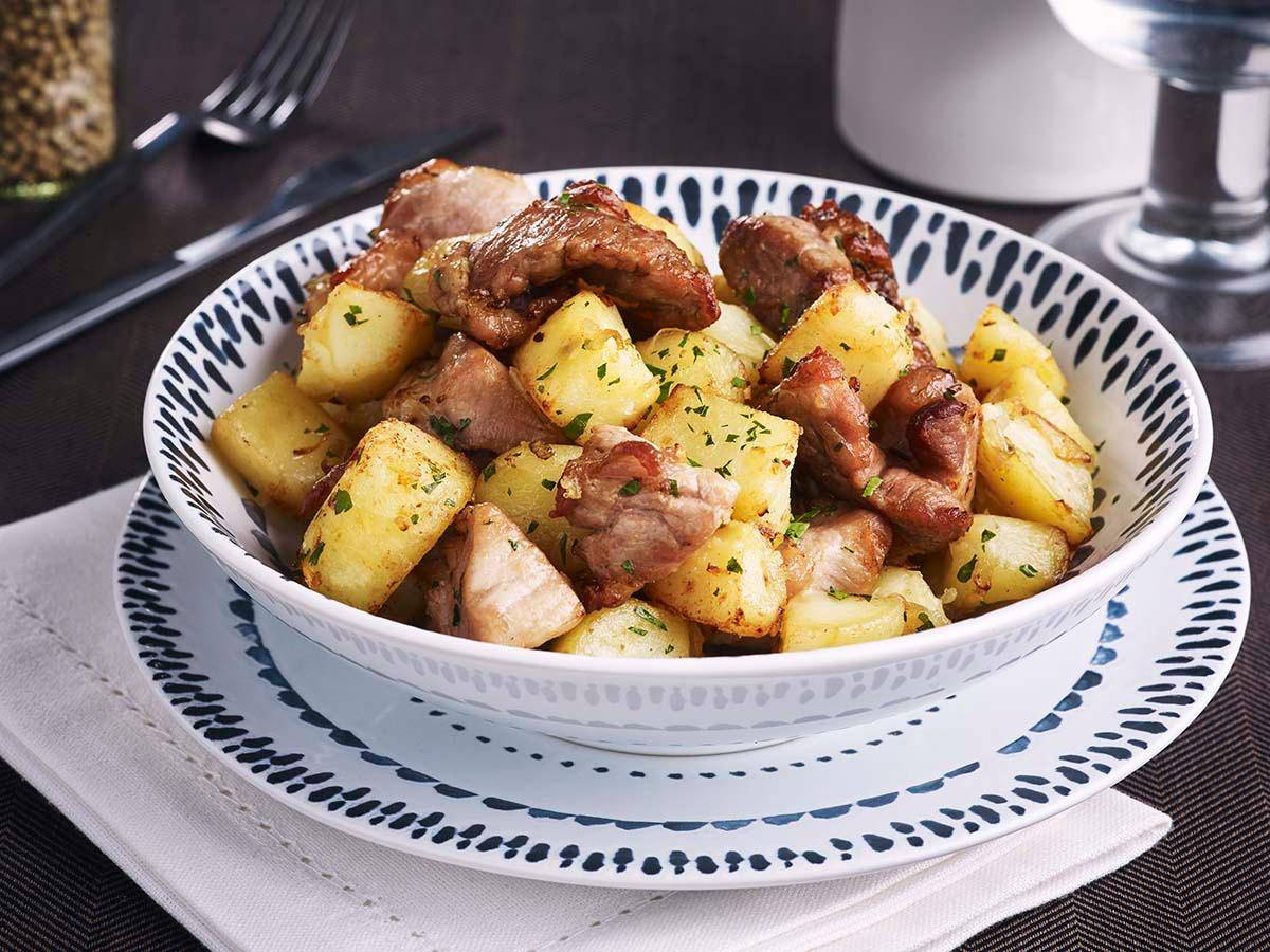 Boeren-roerbakgerecht - Recepten Actifry Genius XL | Tefal