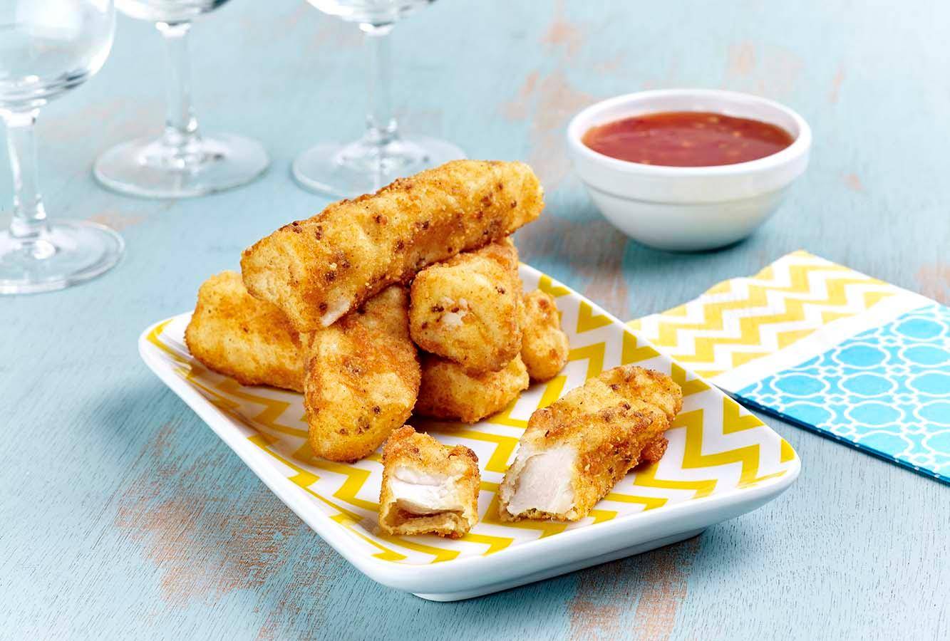 Visbeignets met Dijon-mosterd - Recepten Actifry Original 1kg | Tefal