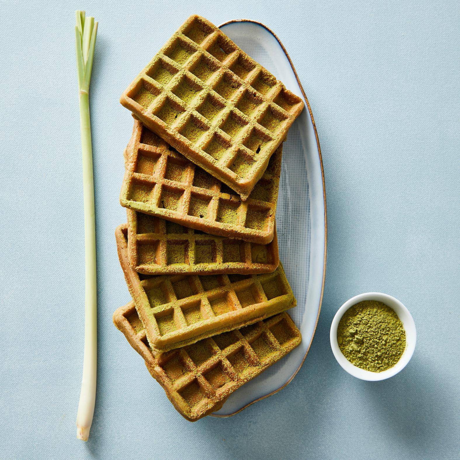 Krokante wafels met matcha - Recepten Perfectmix + | Tefal