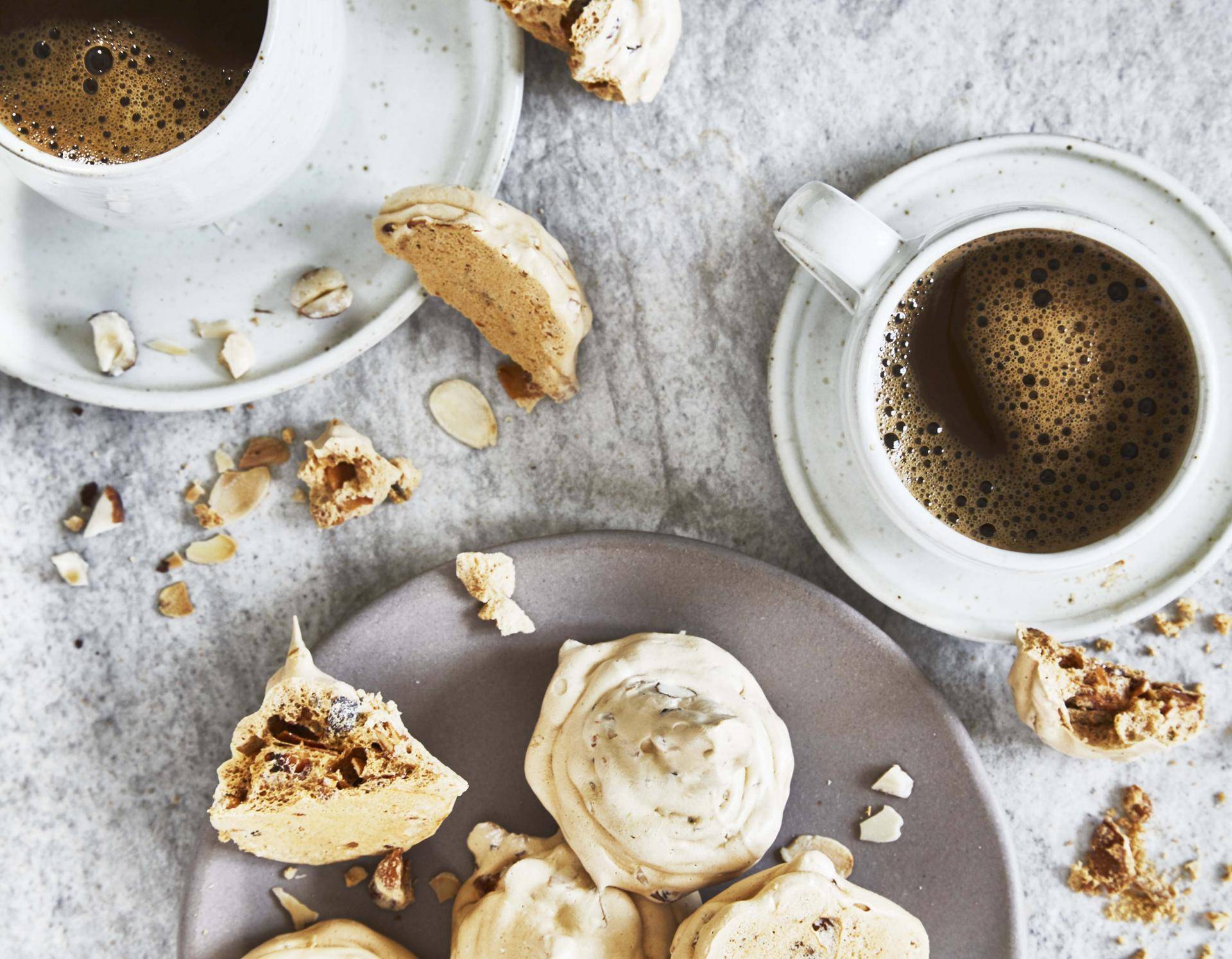 Meringues met honing en gedroogde vruchten - Recepten Cake Factory | Tefal