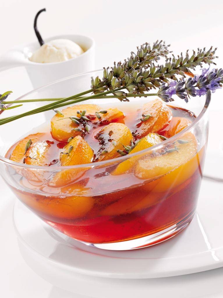 Nectarines met lavendel - Recepten Actifry Express 1kg | Tefal