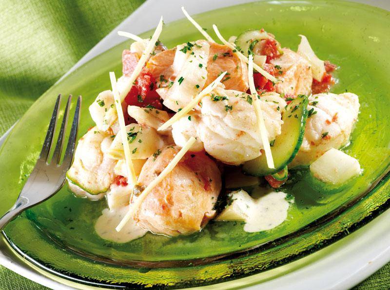 Bordje gestoofde vis met tomaten en venkel - Recepten Actifry Original 1kg | Tefal