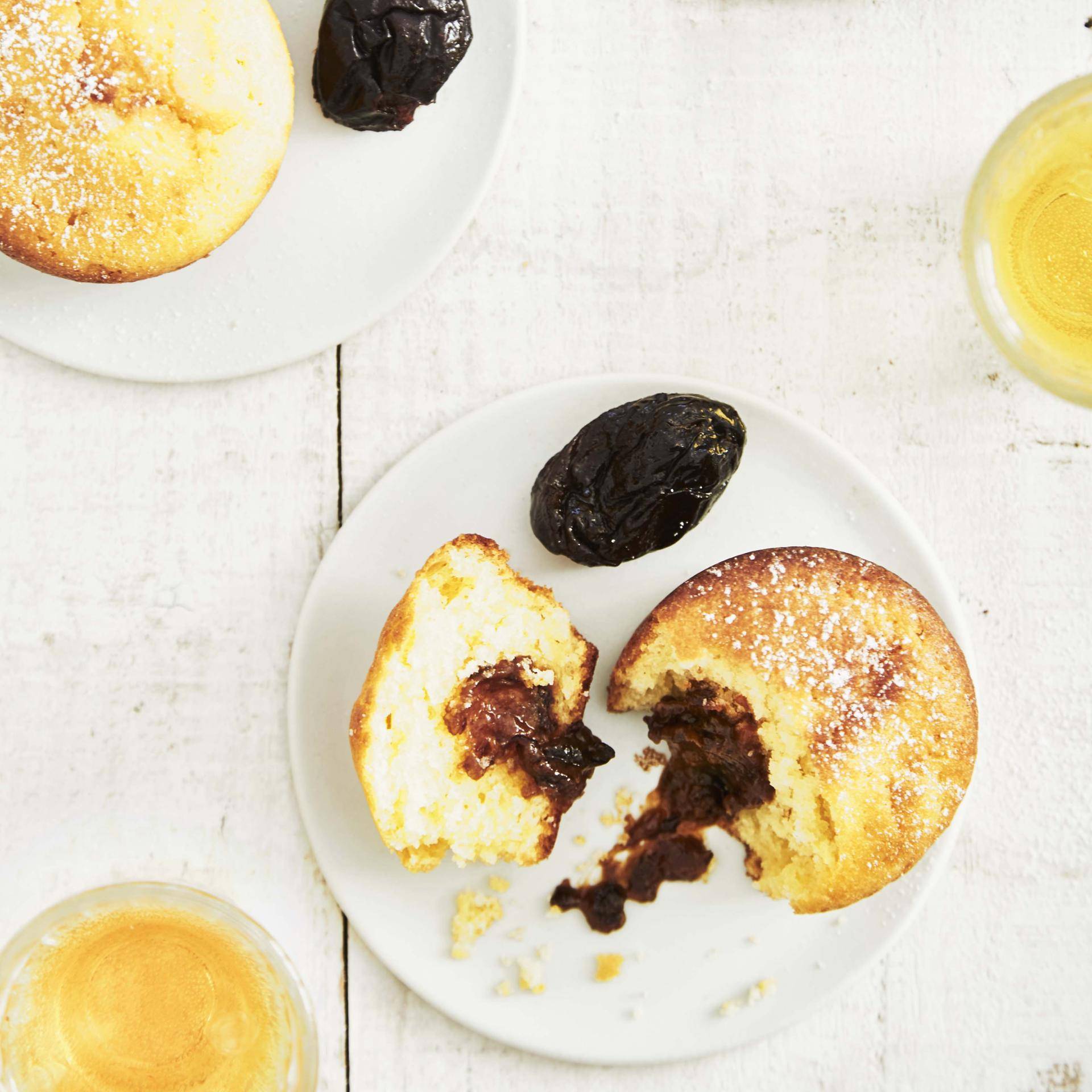Cakejes met vloeibare vulling van pruimenjam - Recepten Cake Factory | Tefal