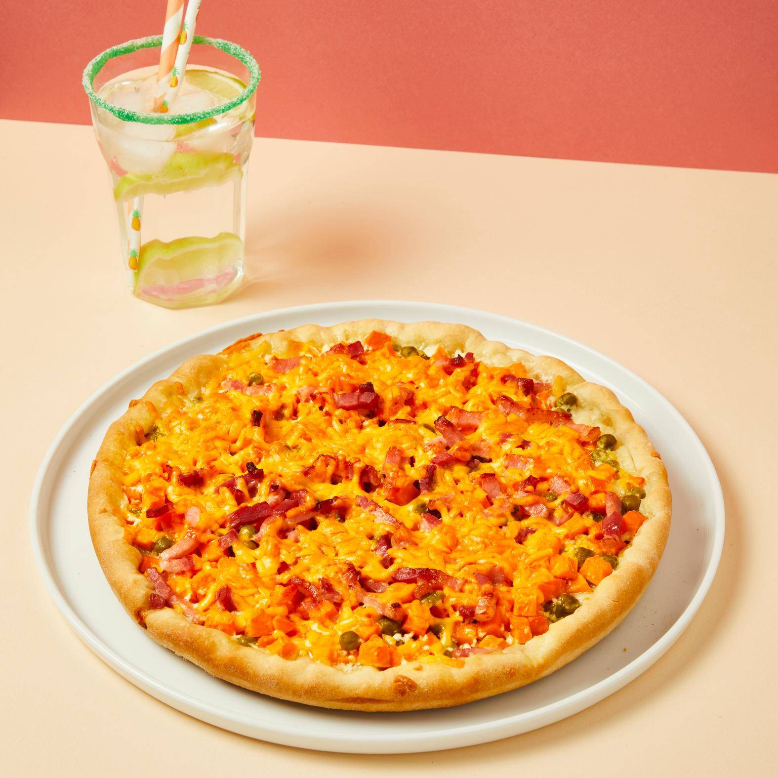 Pizza met flespompoen - Recepten Easy Fry XL Surface | Tefal