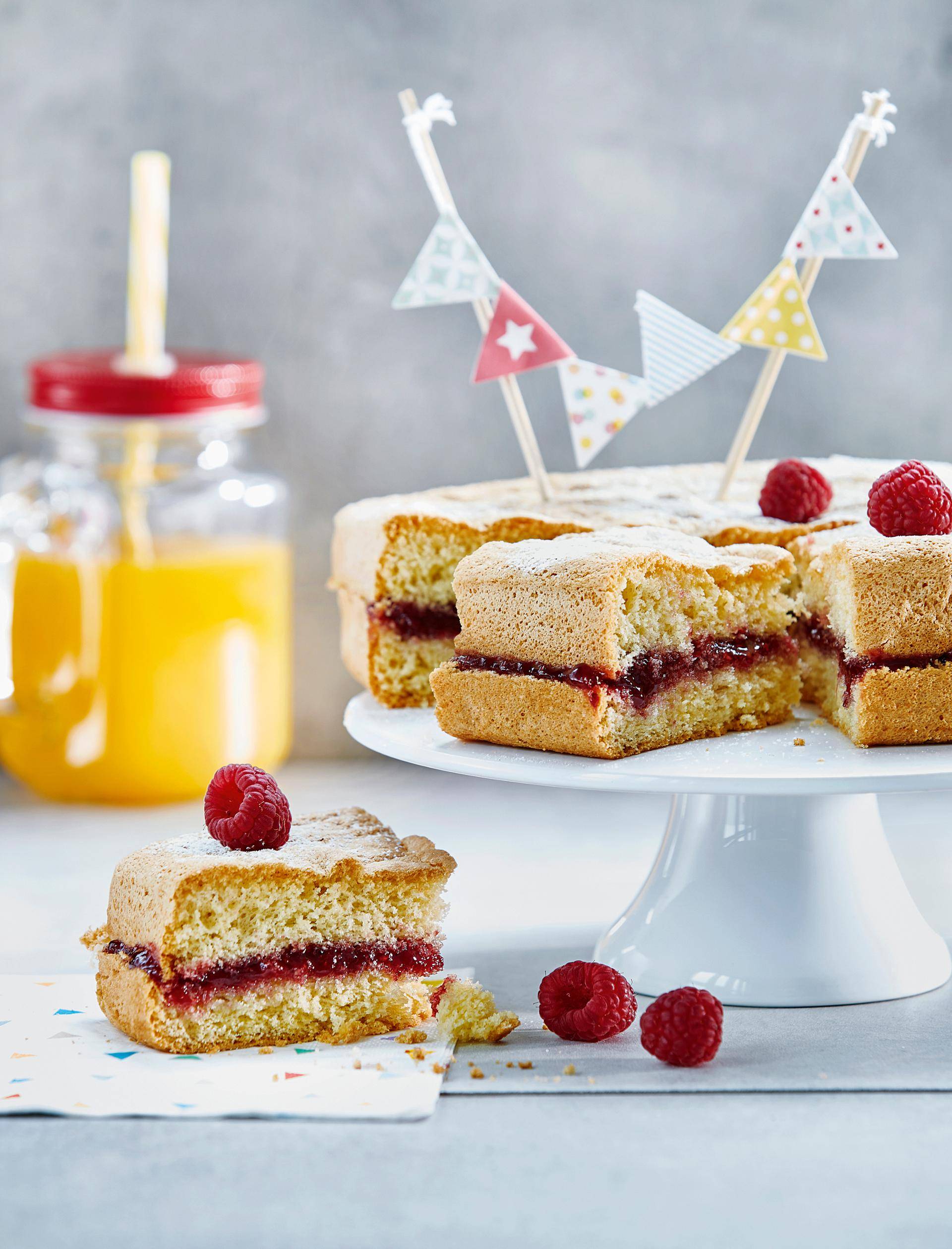 Génoise à la confiture - Recepten Cake Factory | Tefal