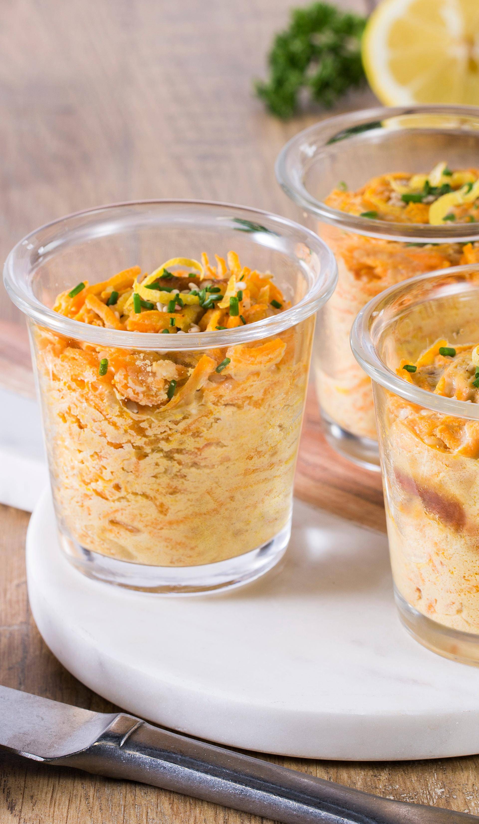 Carrot and cumin hummus - Recepten Blend up | Tefal