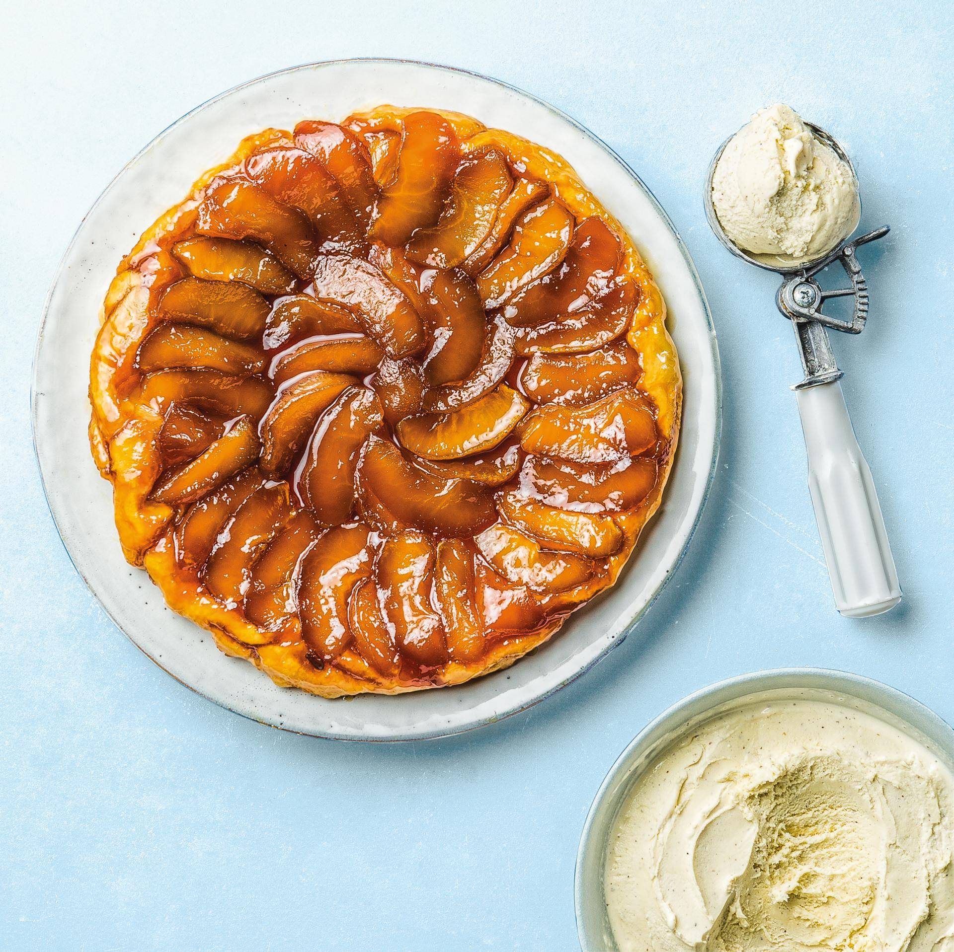 Tarte Tatin van appel - Recepten Easy Fry Mega | Tefal