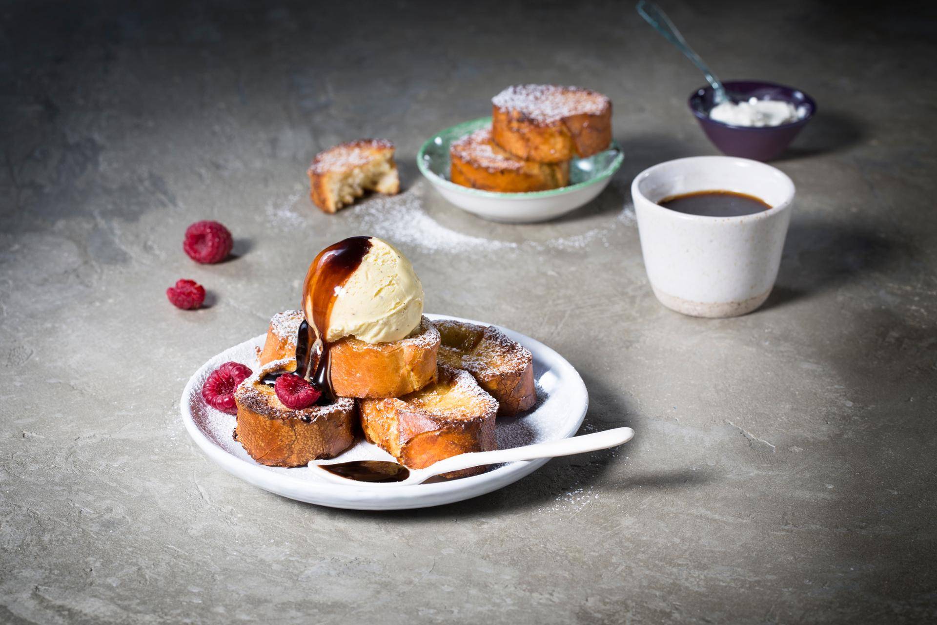 Stokbroodpudding met vanille-smaak - Recepten Actifry Genius | Tefal