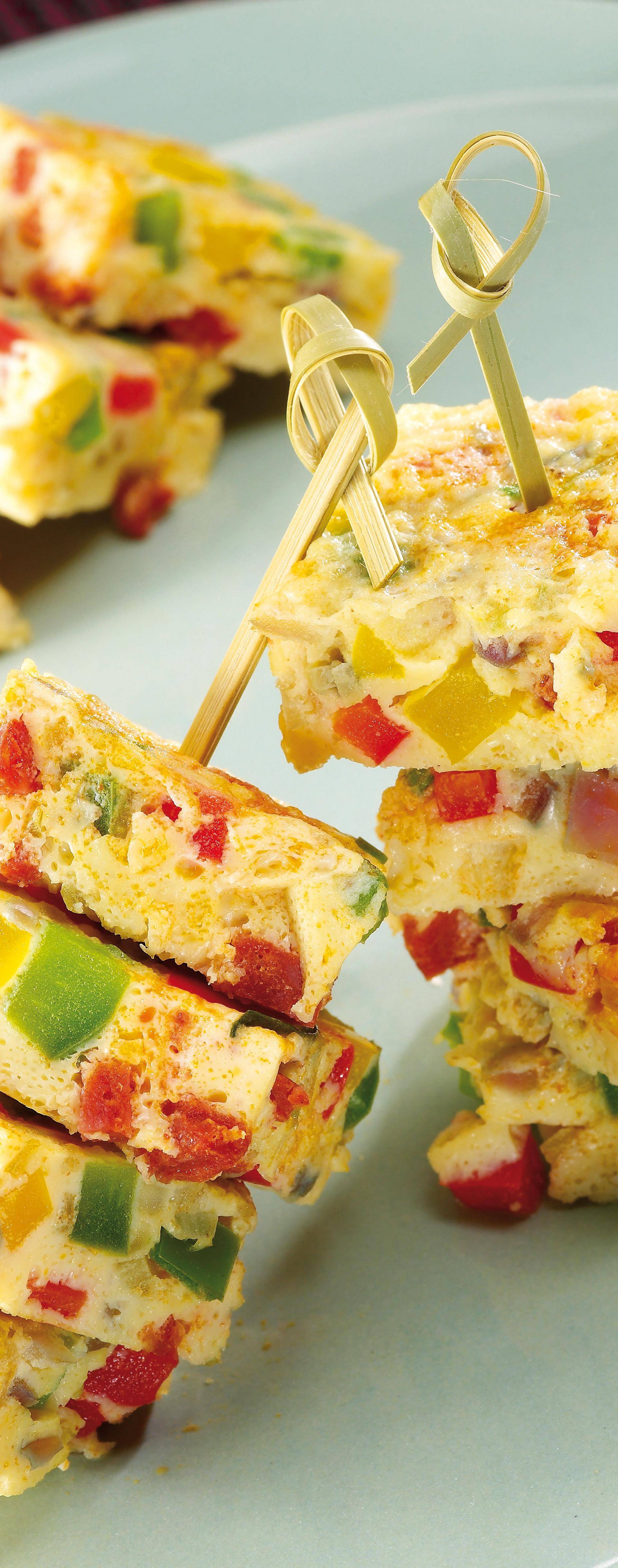 Spaanse omelet met chorizo en kaas - Recepten undefined | Tefal
