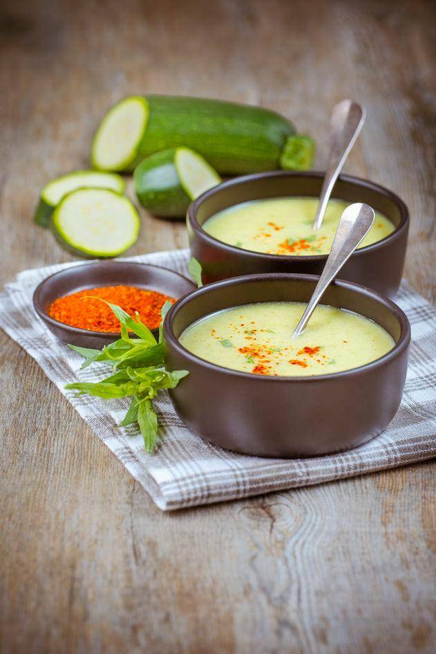 Courgette soup with cream cheese - Recepten Blend up | Tefal