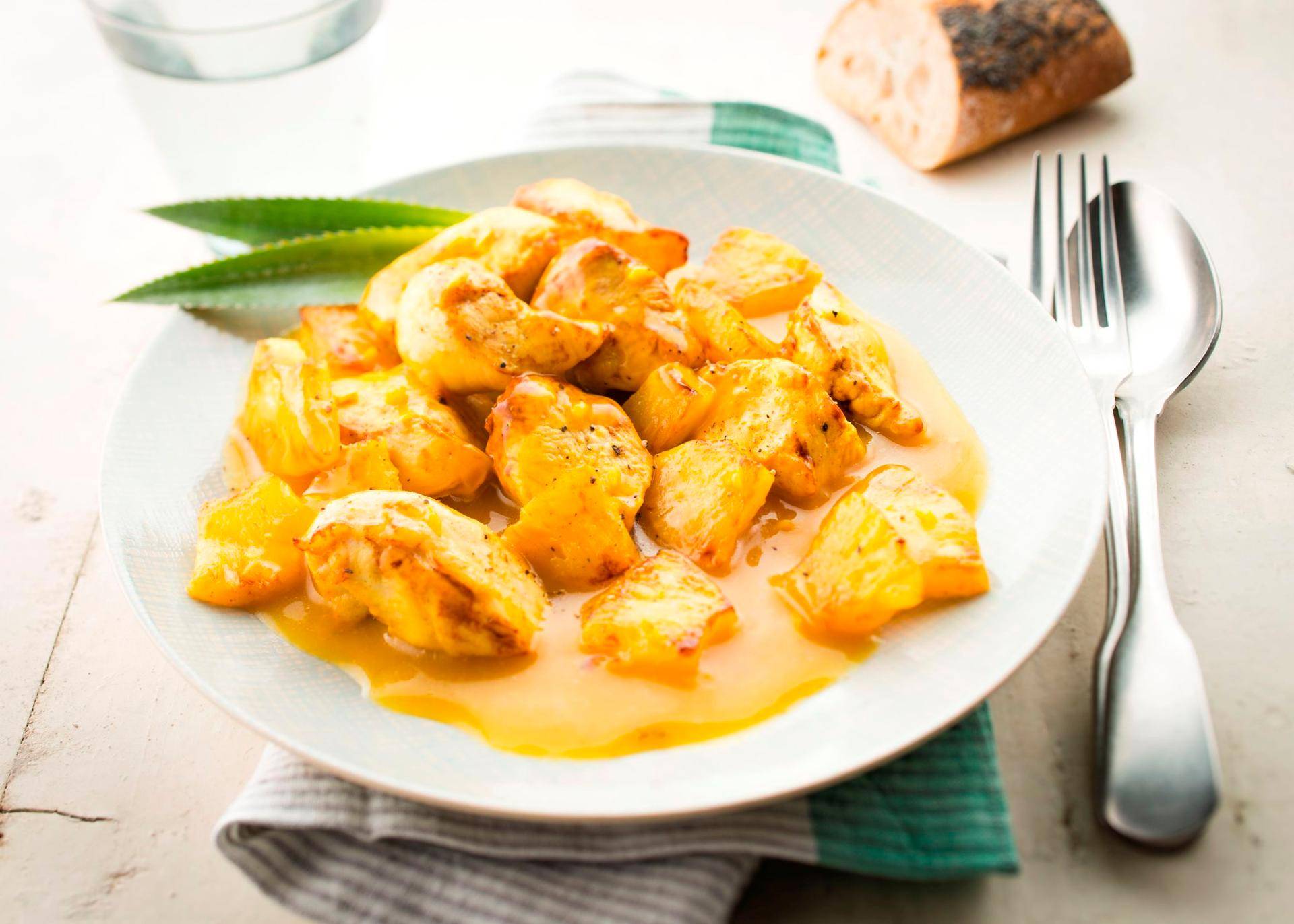 Kip met ananas - Recepten Actifry Smart XL | Tefal