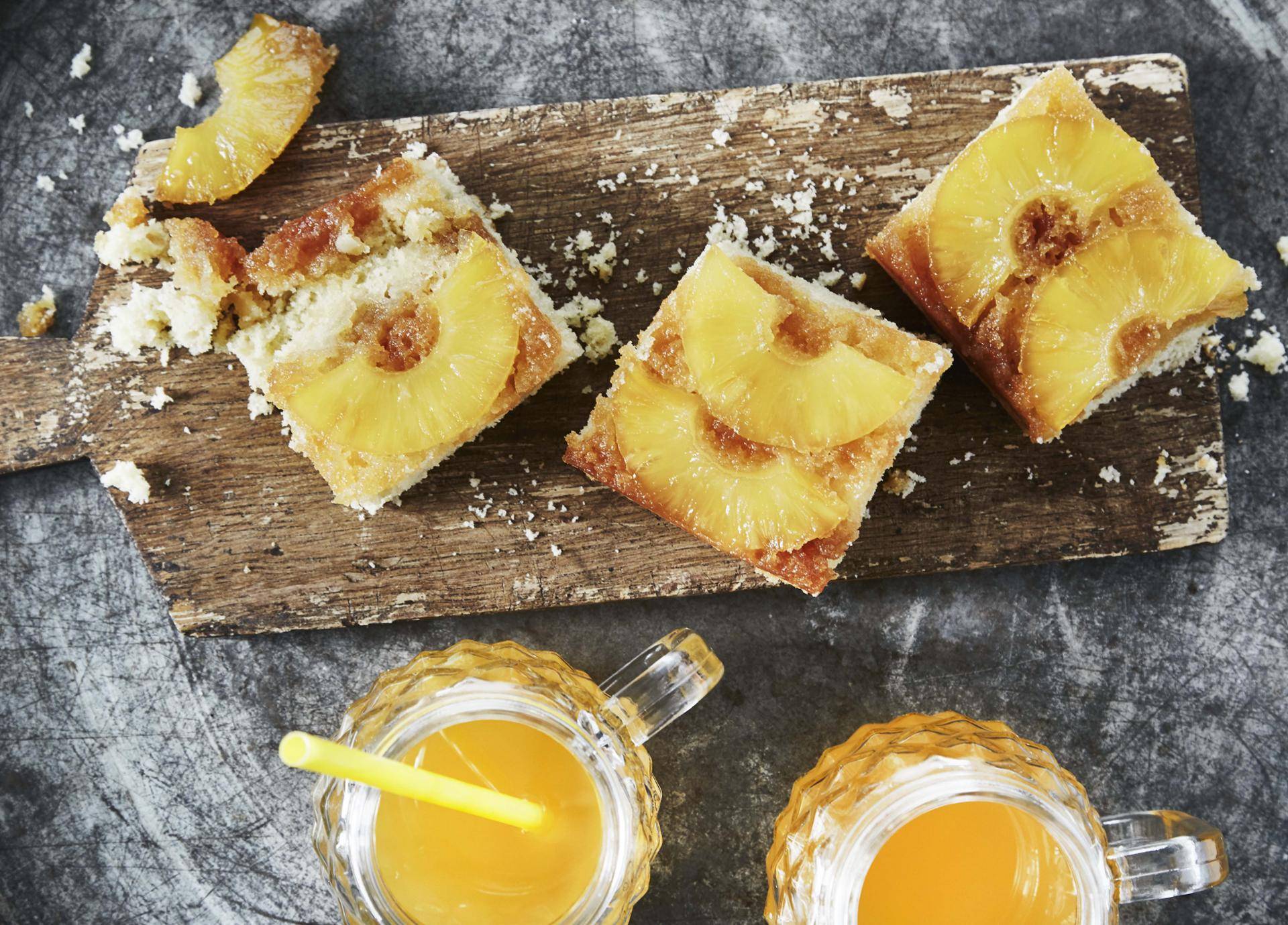 Cake met ananas en karamel - Recepten Cake Factory | Tefal