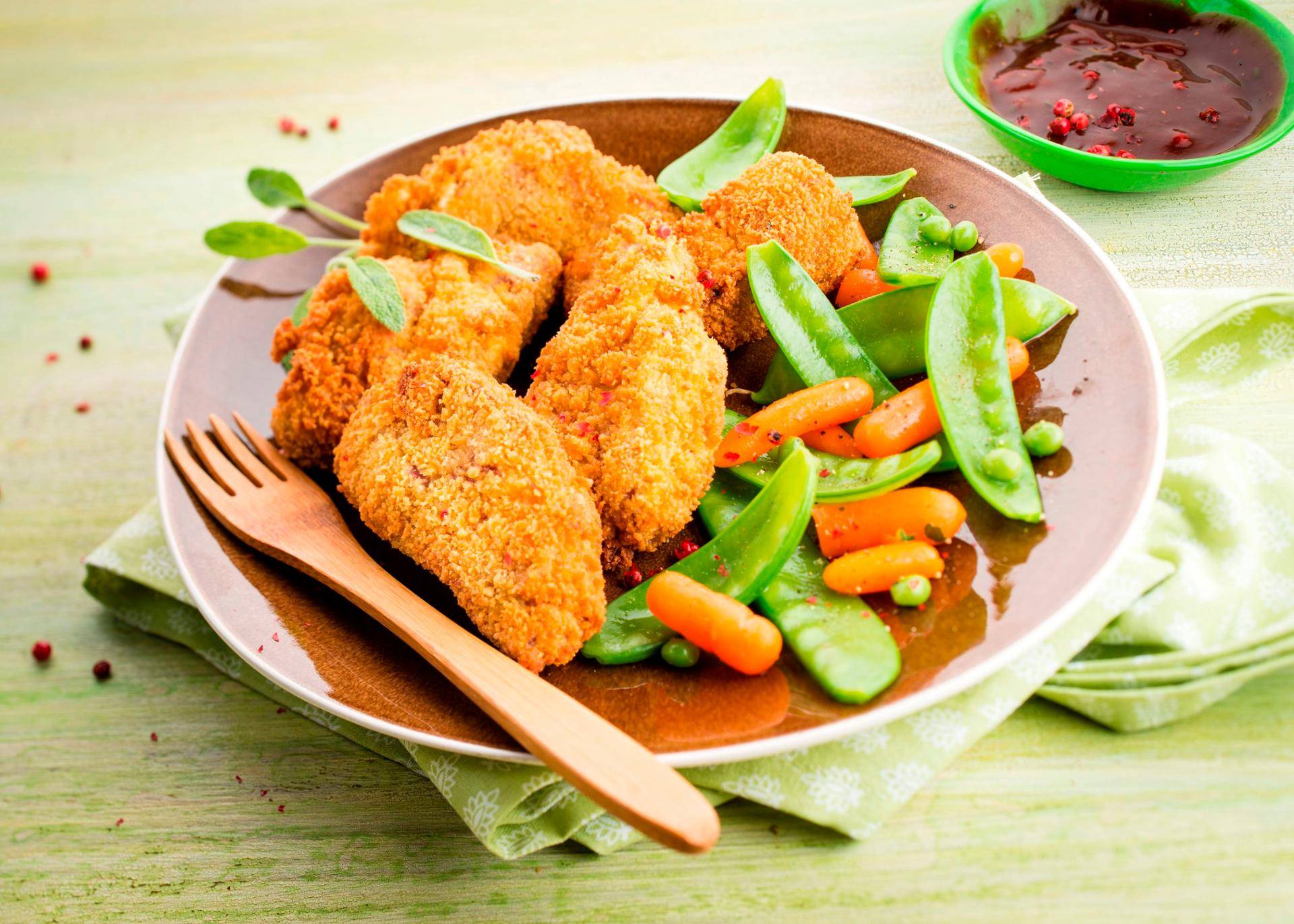 Gepaneerd varkensvlees - Recepten Actifry Smart 1kg | Tefal