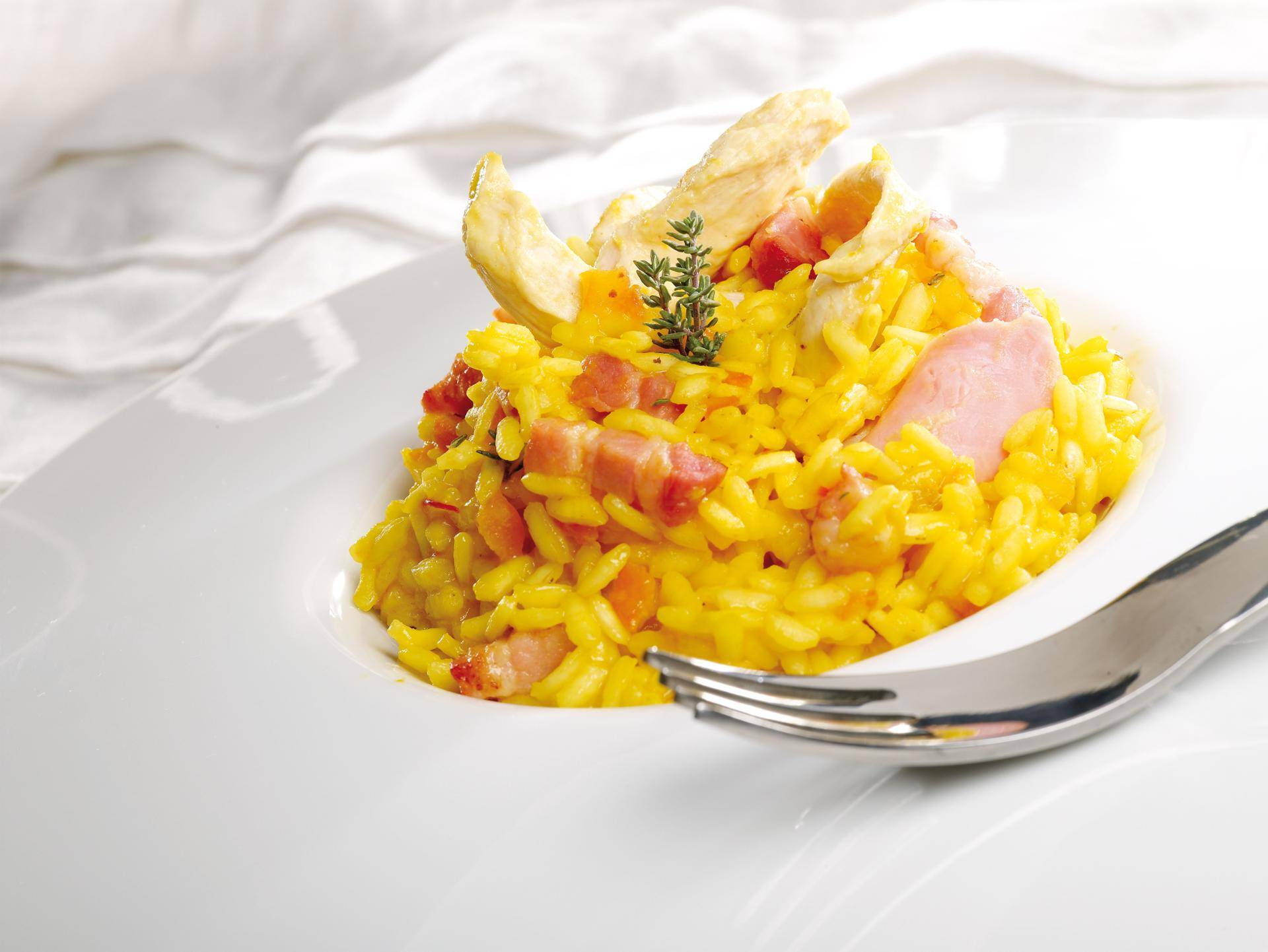 Saffraan risotto - Recepten Actifry Original 1kg | Tefal