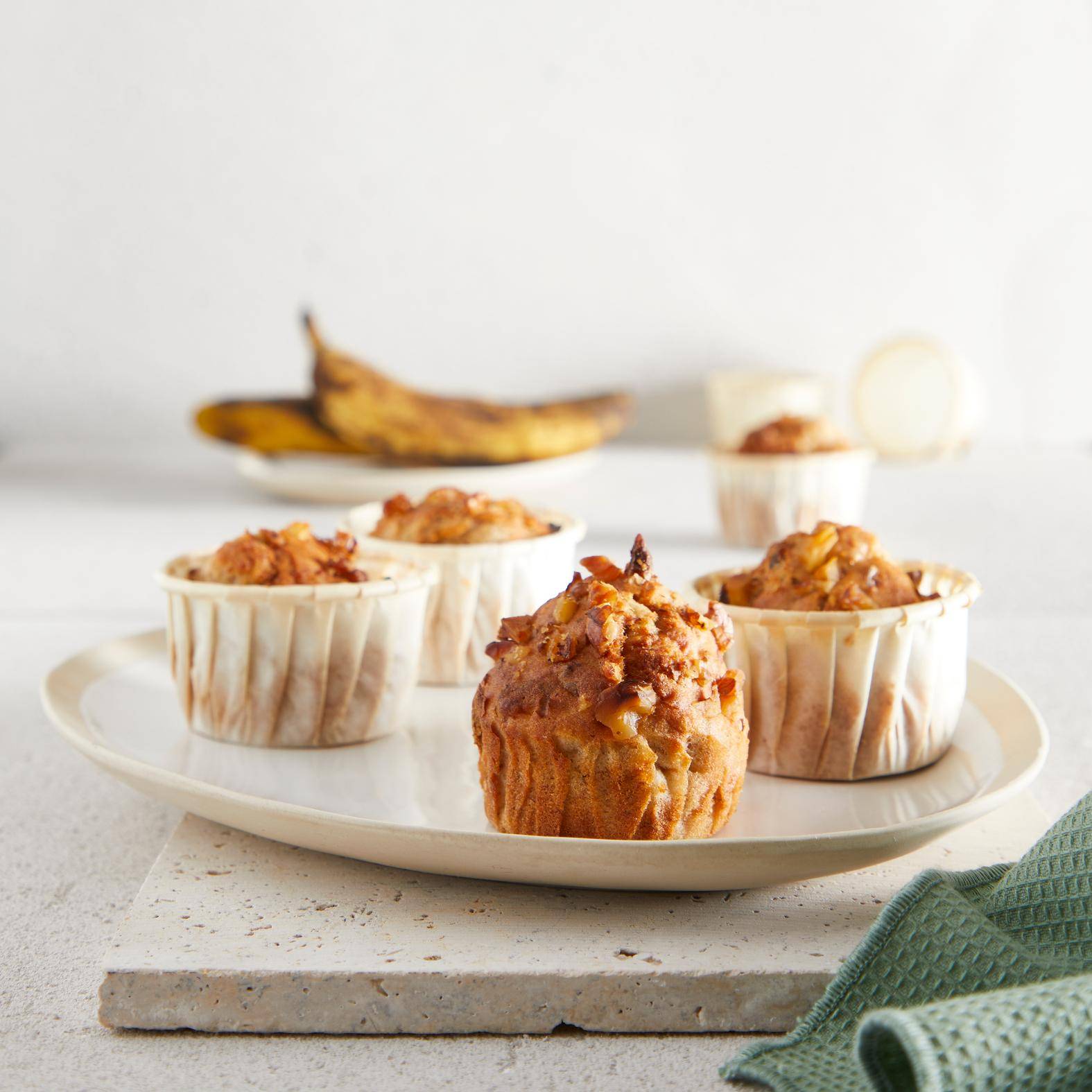 Rijpe banaanmuffins - Recepten EASY FRY GRILL & STEAM 3 in 1 | Tefal