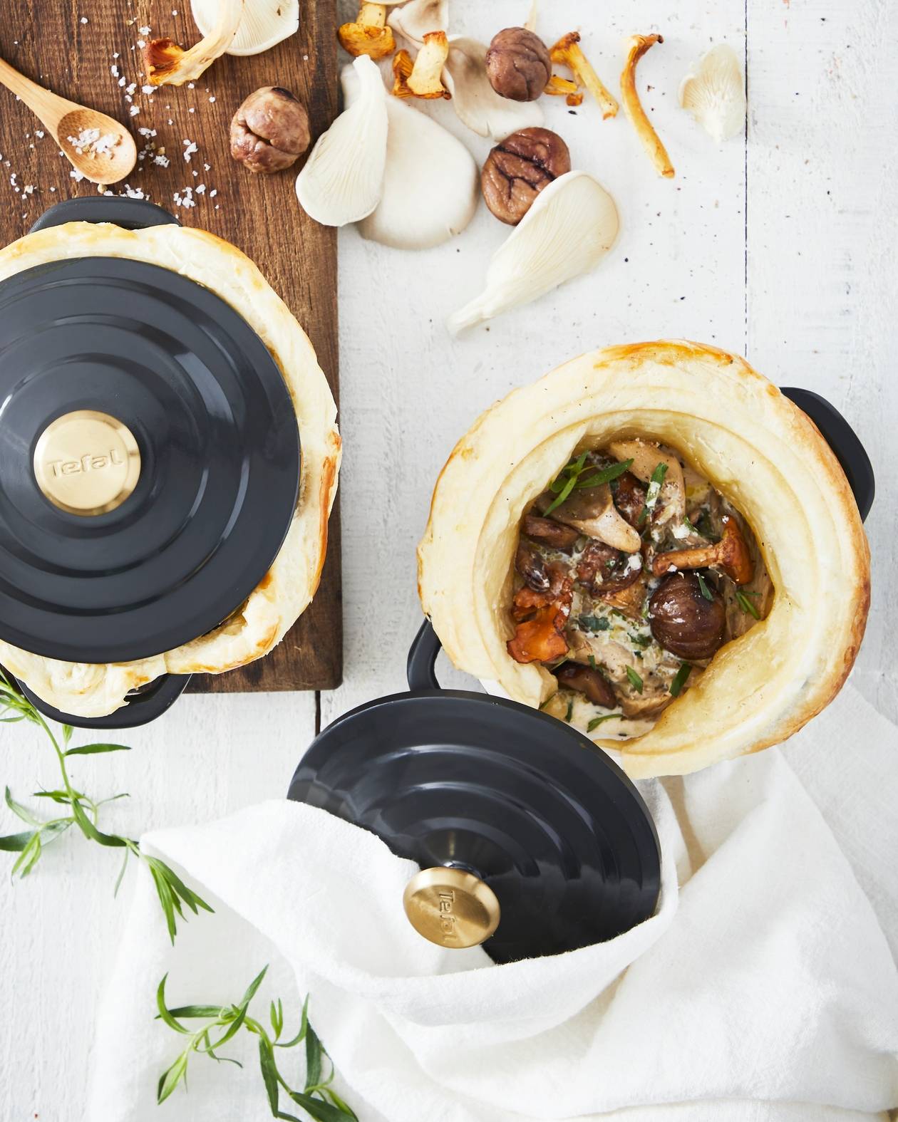 Kastanje-champignon ovenschotel - Recepten undefined | Tefal