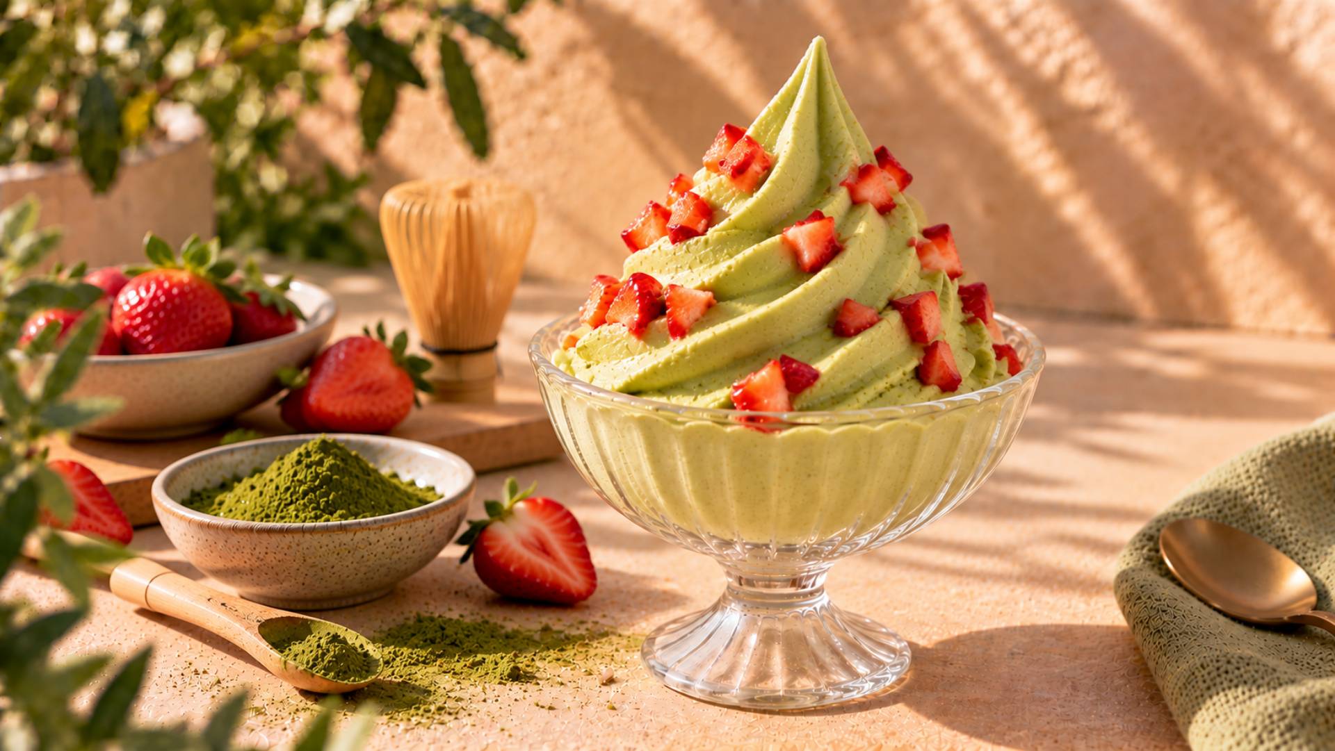 Matcha ijs - Recepten Freezi | Tefal