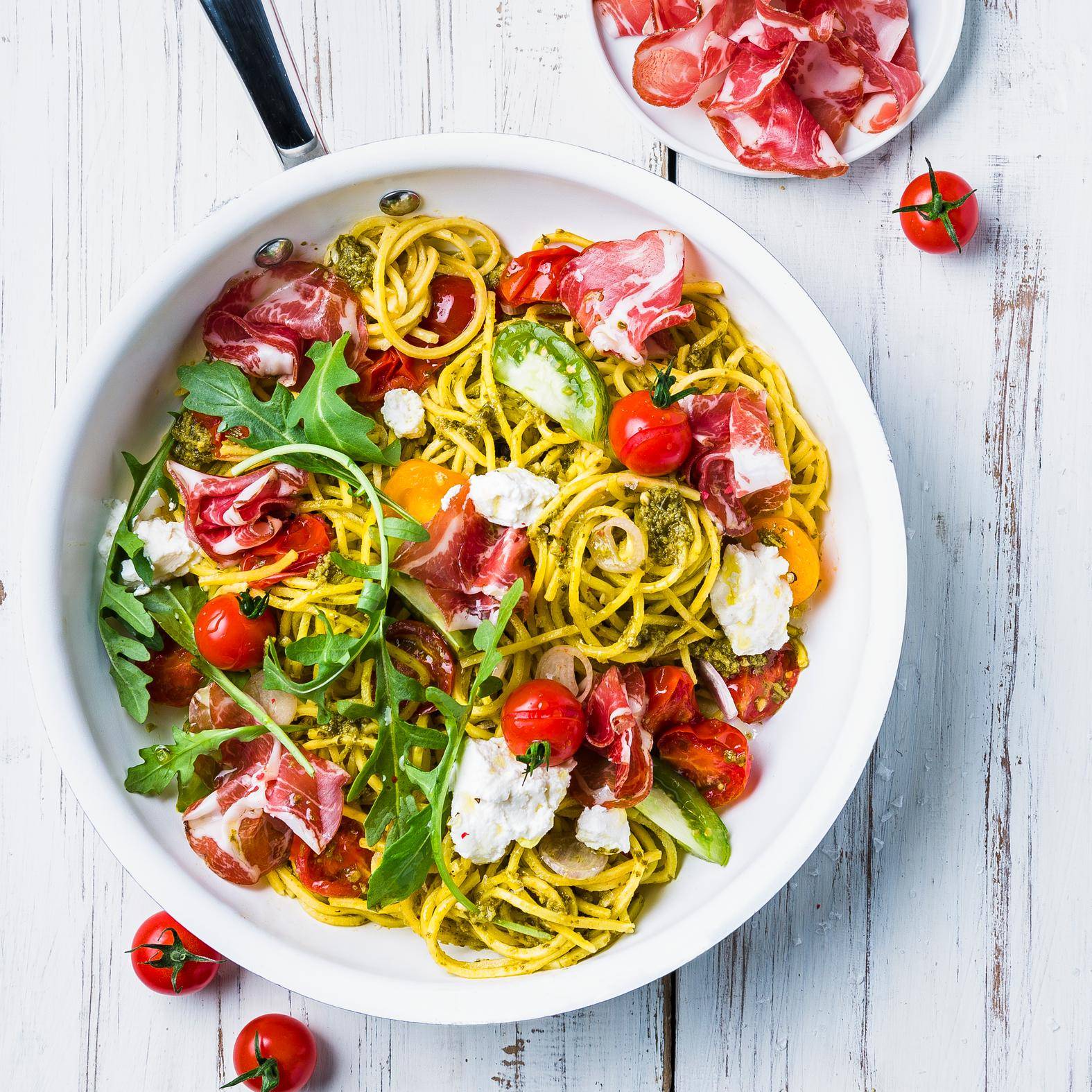 Italiaanse pasta salade - Recepten undefined | Tefal