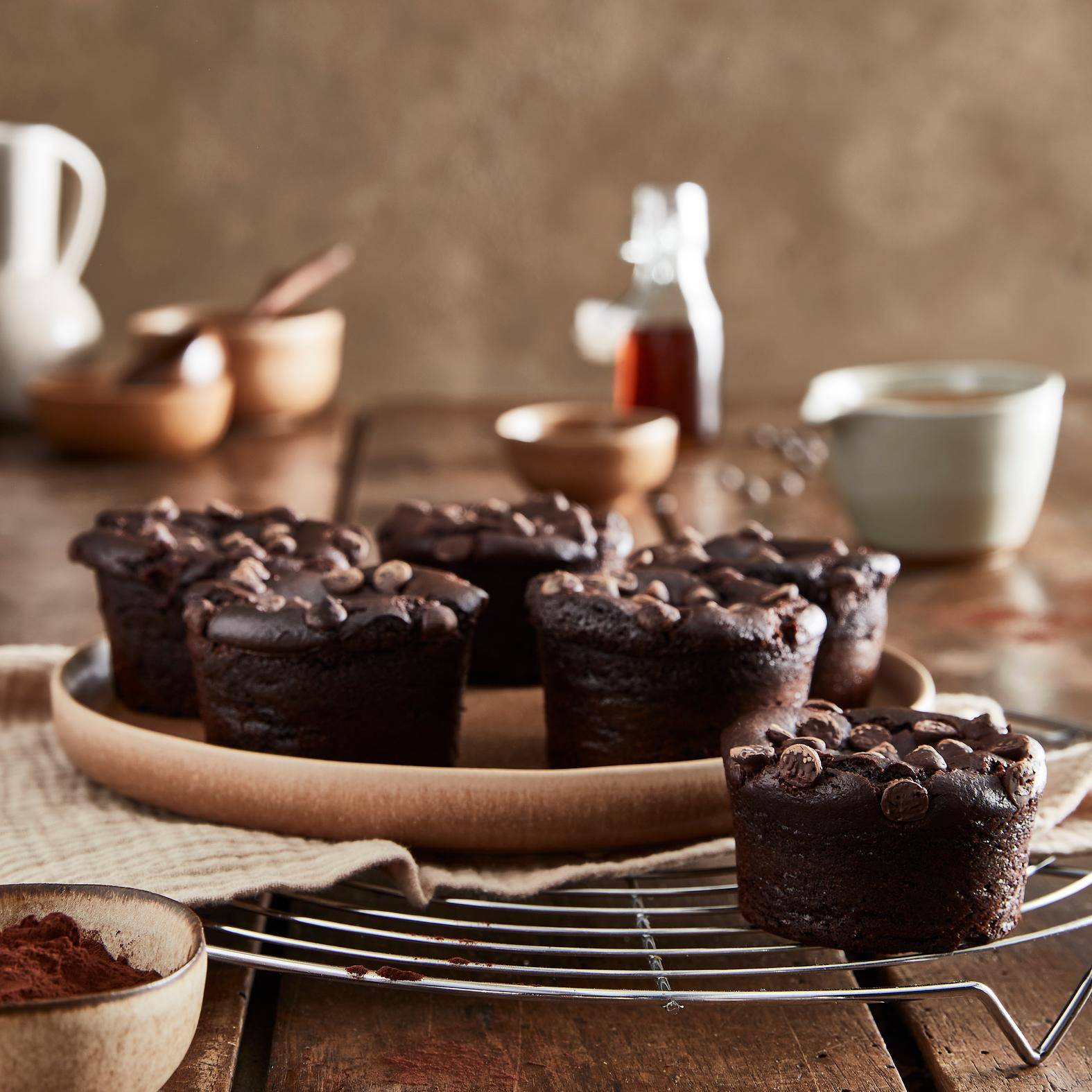 Peanut butter and chocolate muffins - Recepten Blend up | Tefal