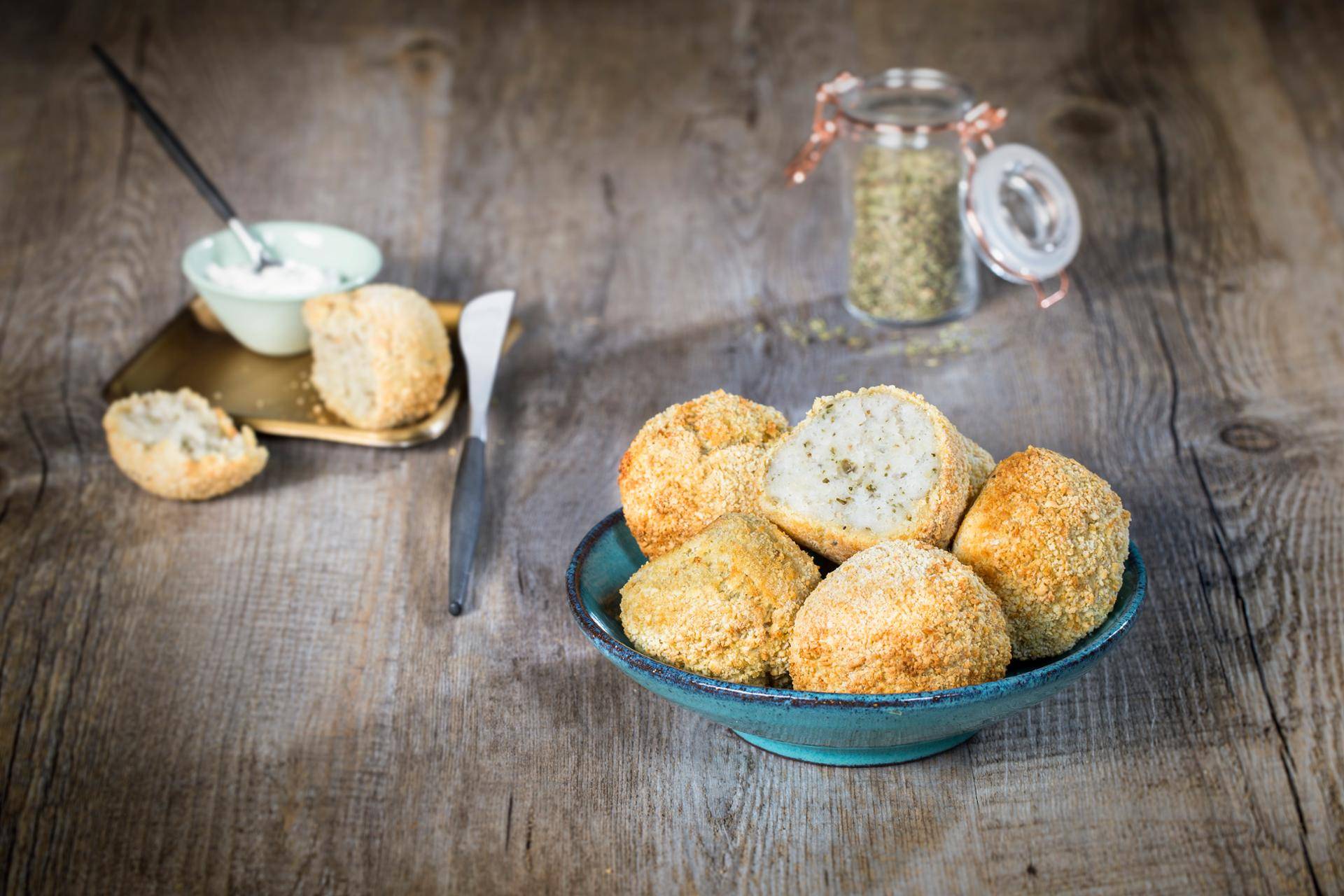 Viskroketjes met knoflook en gemengde kruiden - Recepten Actifry Genius | Tefal
