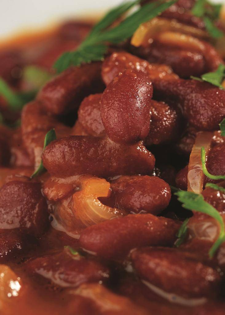 Kidneybonen met tomatensaus - Recepten Actifry Original 1kg | Tefal