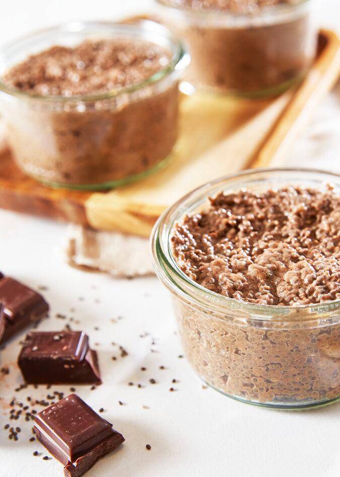 Mousse van chia en chocoladepudding - Recepten Perfectmix + | Tefal