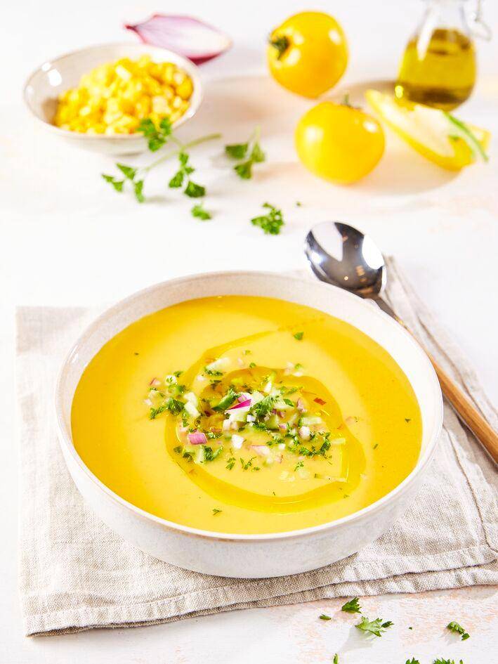 Koude zomerse groentesoep - Recepten Perfectmix + | Tefal