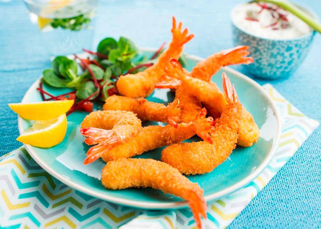 Gepaneerde garnalen - Recepten Actifry Smart XL | Tefal