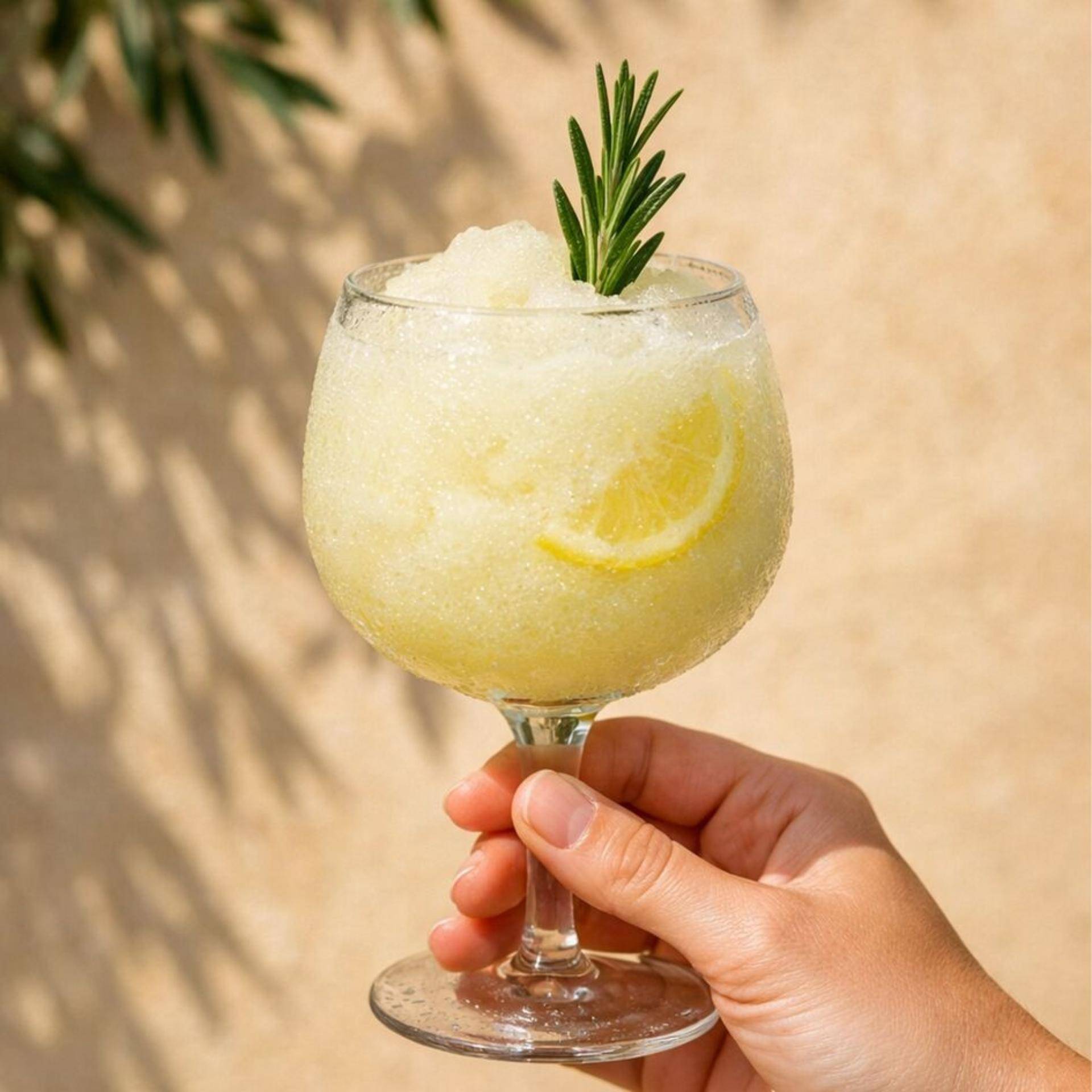 Frozen gin-tonic met komkommer en rozemarijn - Recepten Freezi | Tefal