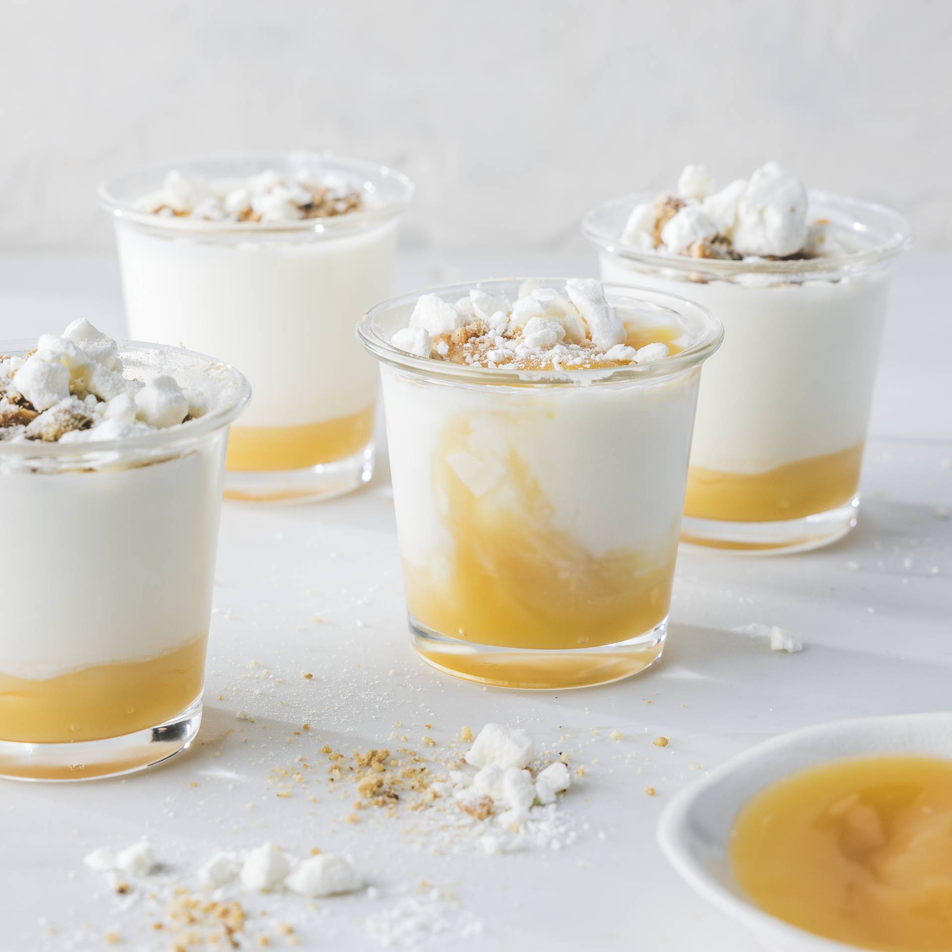 Yoghurt in de stijl van een citroentaart - Recepten Easy fry Silence XL / Essential XL | Tefal