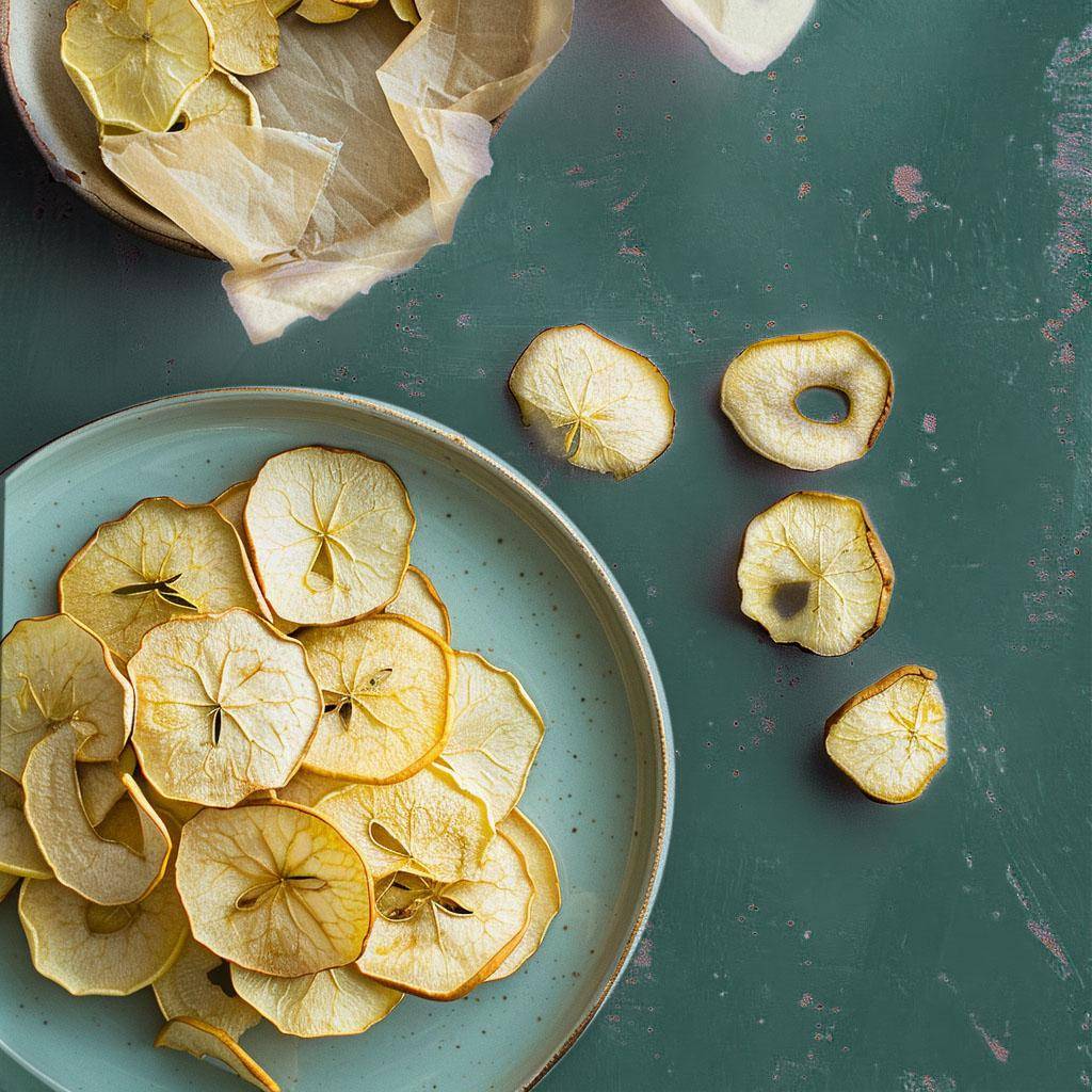 Gedroogde appelschijfjes - Recepten Easy Fry XL Surface | Tefal