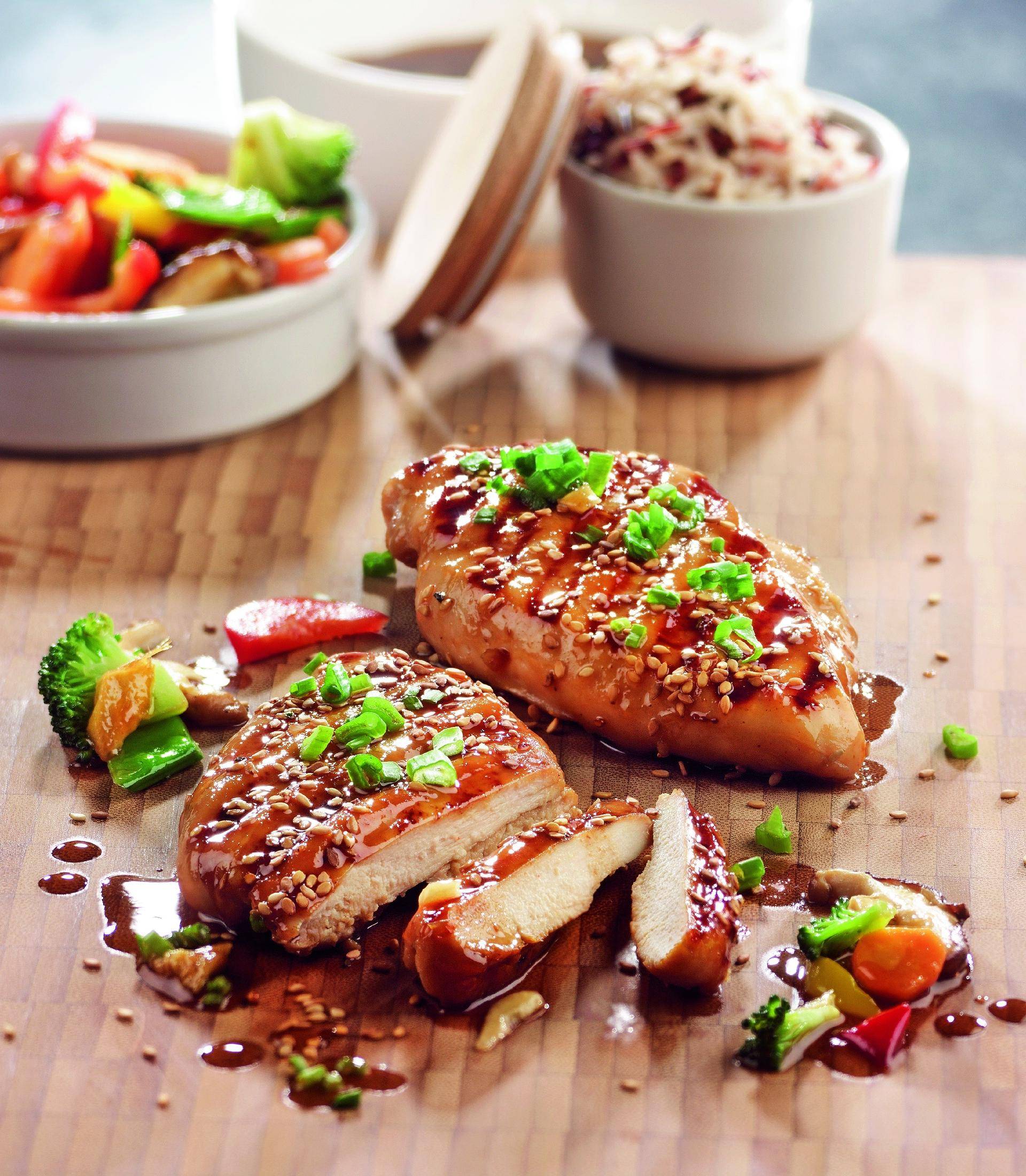 Honing kip met hoisinsaus - Recepten EASY FRY GRILL & STEAM 3 in 1 | Tefal