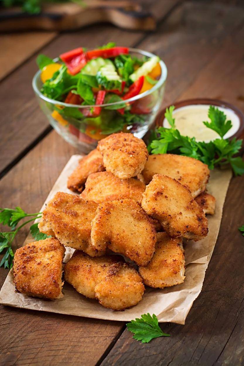 Kipnuggets - Recepten EASY FRY GRILL & STEAM 3 in 1 | Tefal