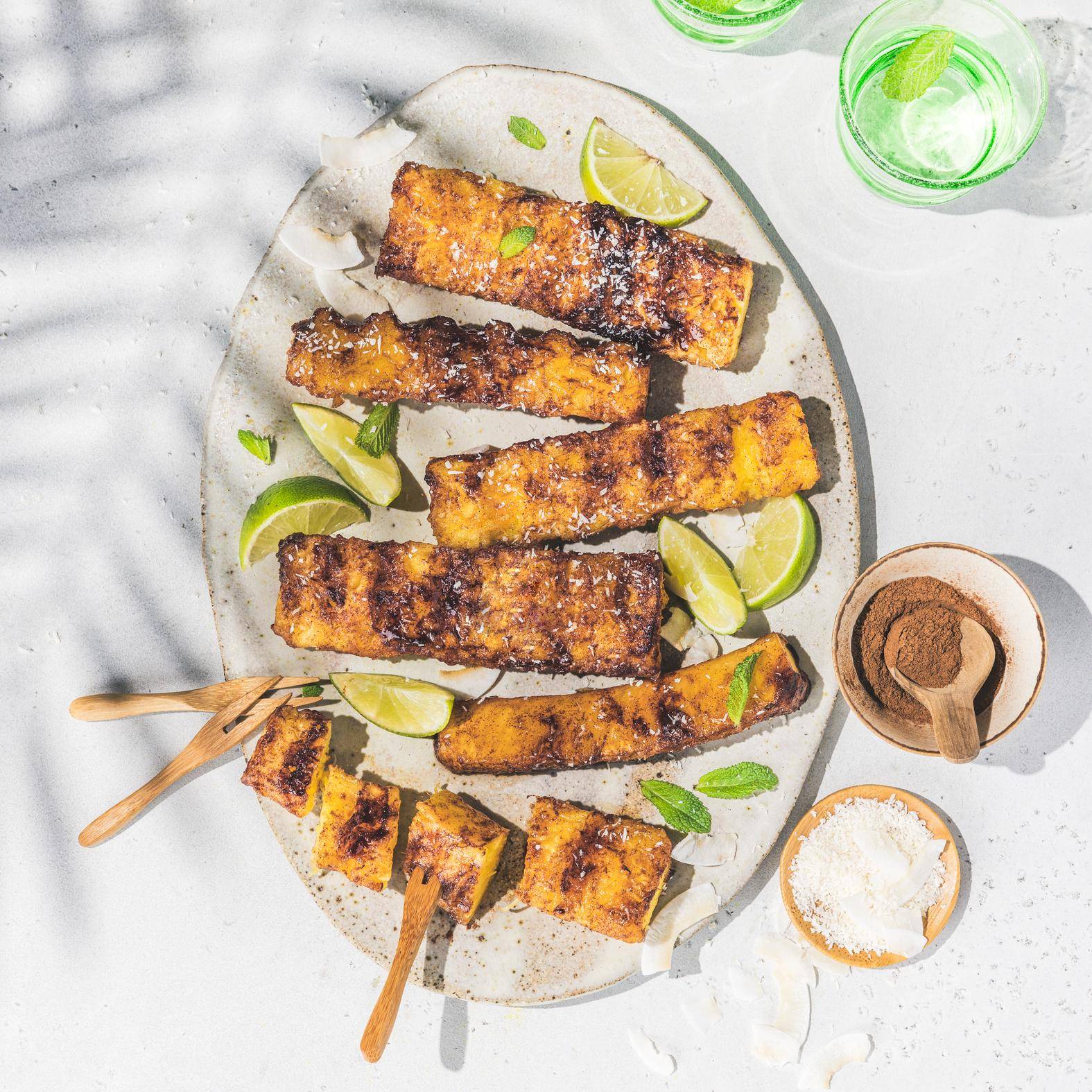 Gegrilde ananas - Recepten OptiGrill 4in1 XL | Tefal