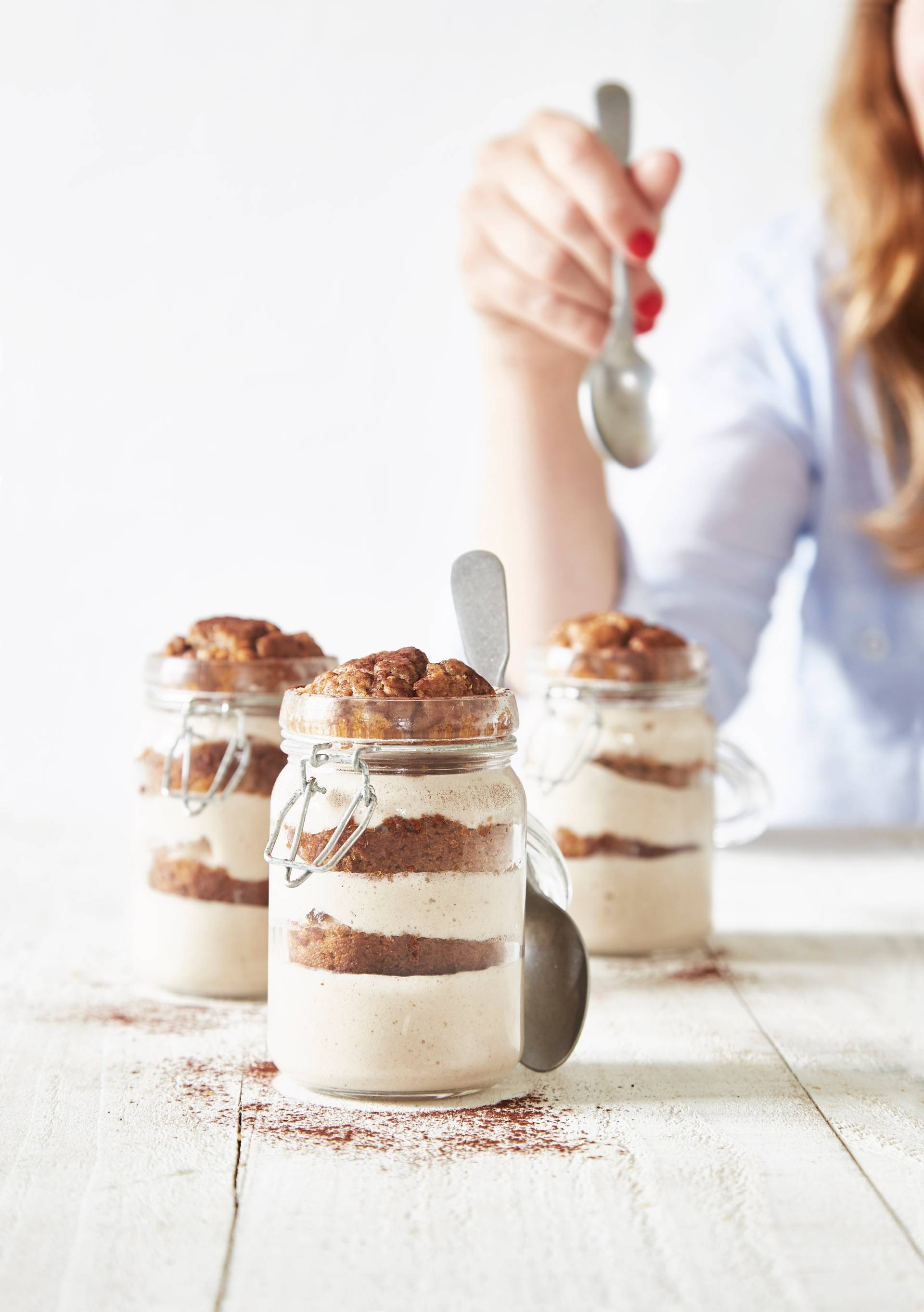 Vegan glutenvrije tiramisu met kastanje - Recepten Cake Factory | Tefal