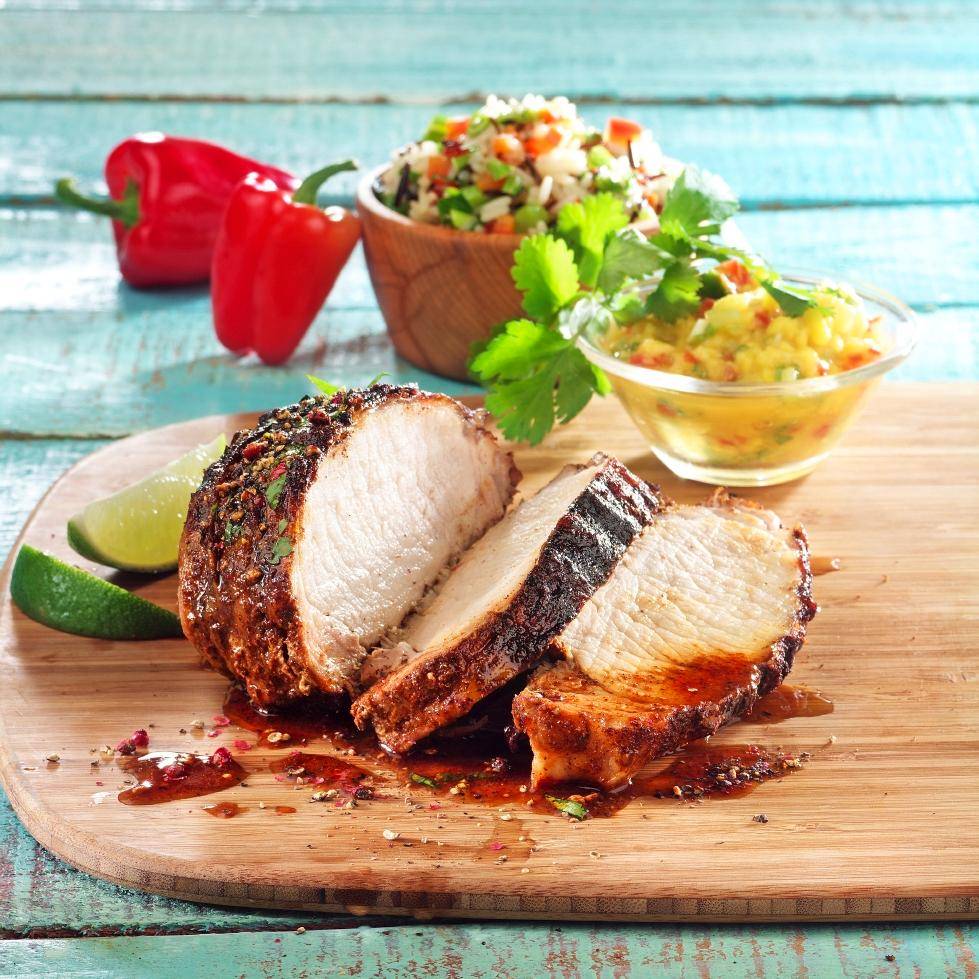 Varkensfilet met kerriepoeder - Recepten OptiGrill XL | Tefal