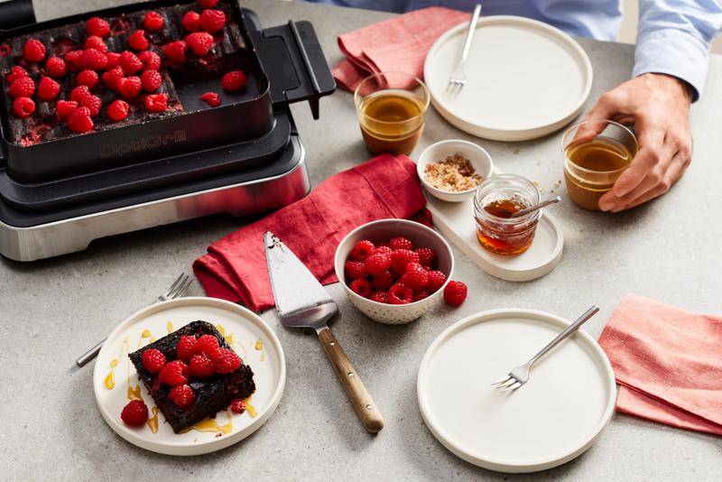 Chocoladetaart met rood fruit - Recepten OptiGrill + | Tefal