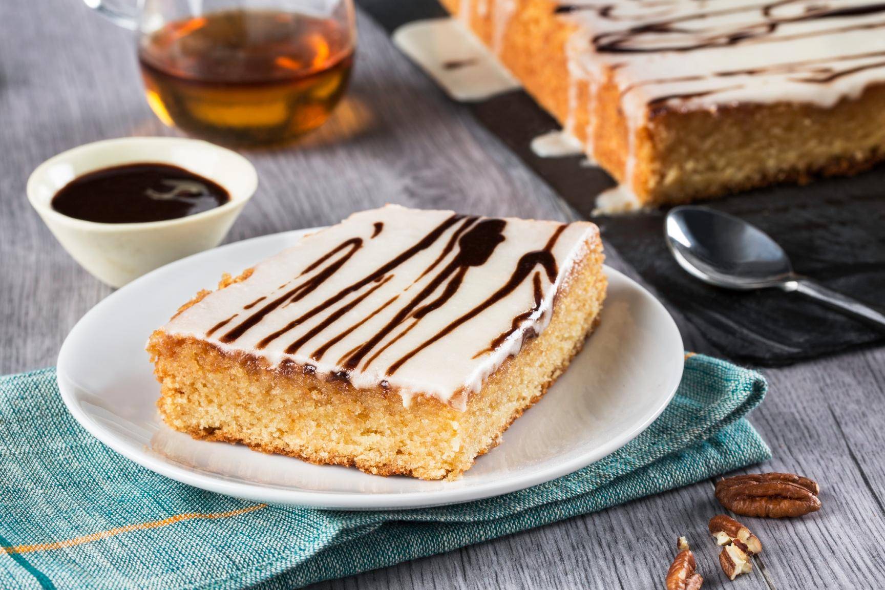 Geglaceerde ahornsiroopcake - Recepten Optigrill Elite | Tefal