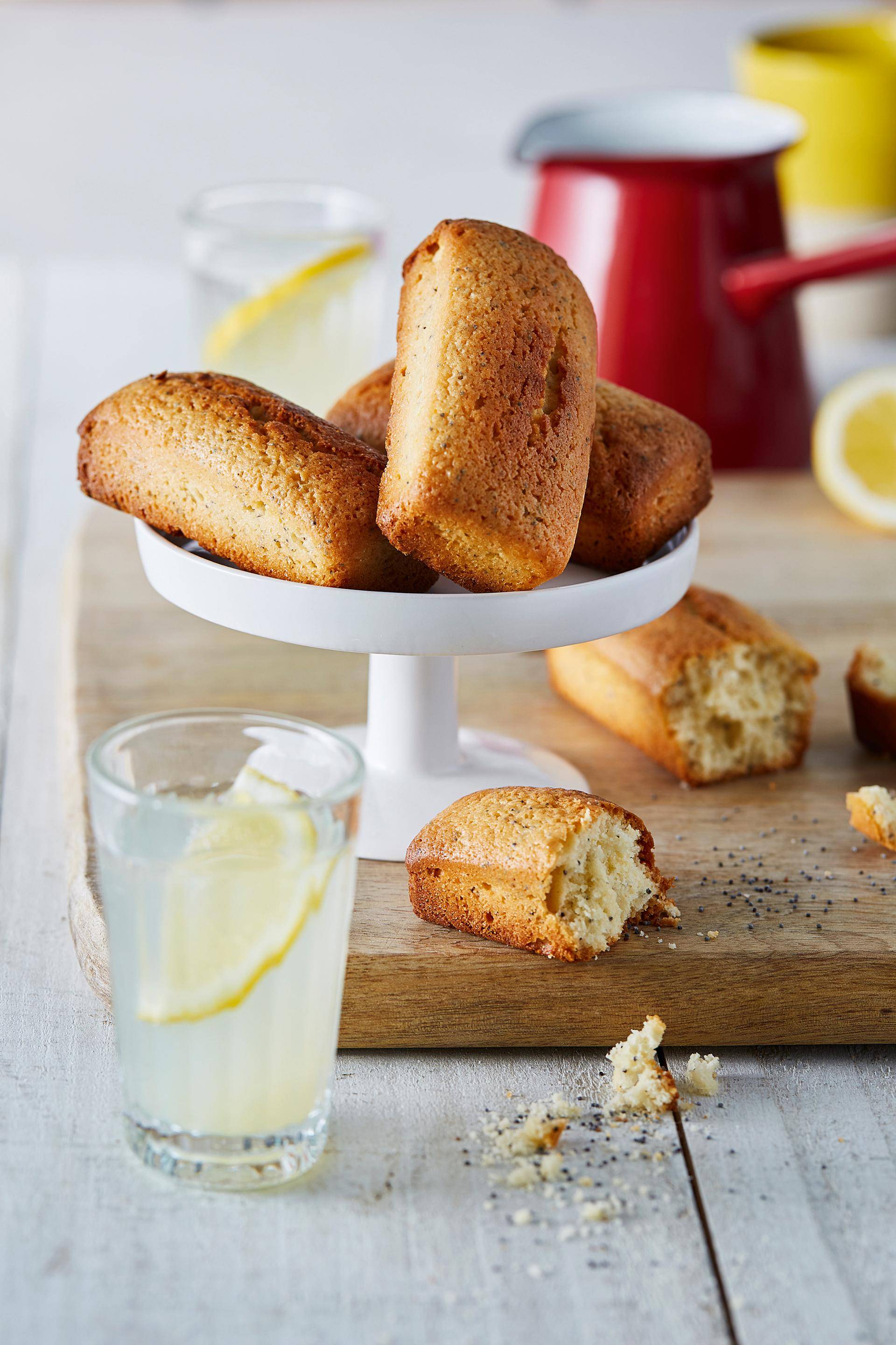 Citroencakes met maanzaad - Recepten Cake Factory | Tefal