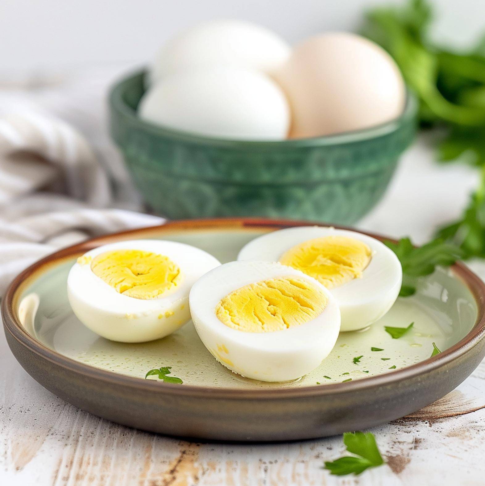 Hardgekookte eieren - Recepten Easy Fry Compact | Tefal