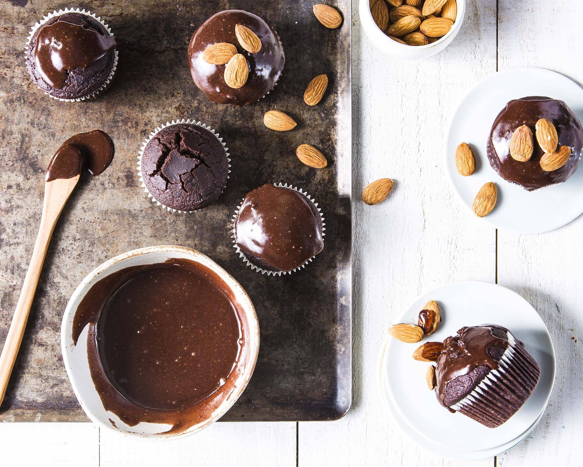 Vegan cupcakes met cacao - Recepten Cake Factory | Tefal