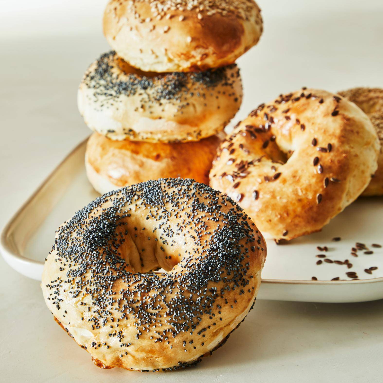 Snelle bagels met zaadjes - Recepten EASY FRY & GRILL 2 in 1 DIGITAL | Tefal