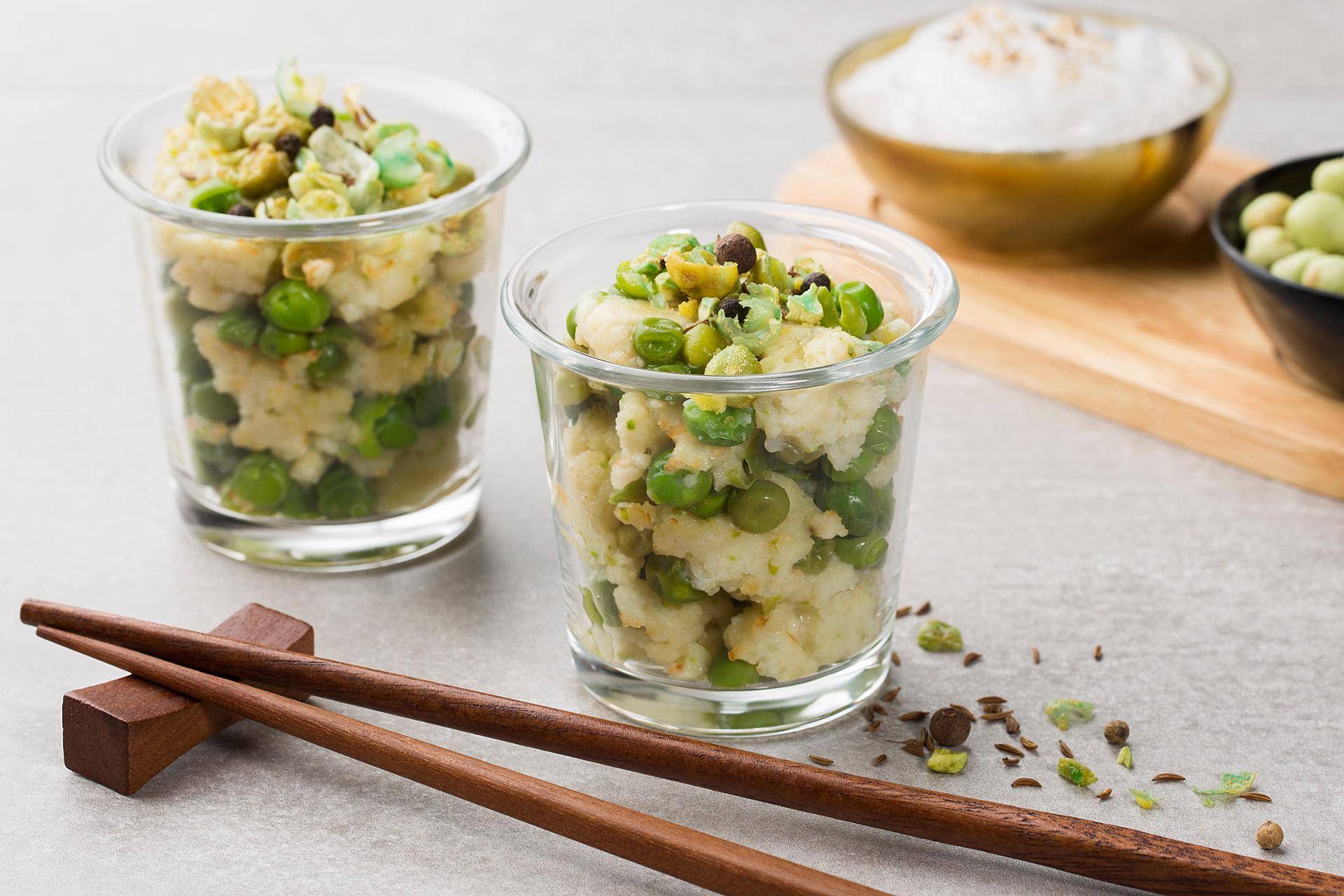 Vis glaasjes met wasabi - Recepten Easy fry Silence XL / Essential XL | Tefal