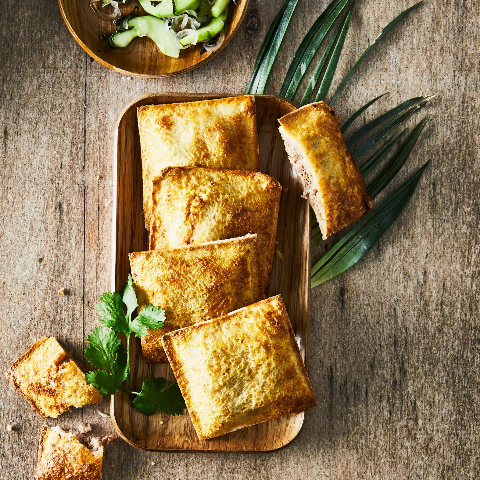 Gebakken brood met gehakt - Recepten Easy Fry Max | Tefal